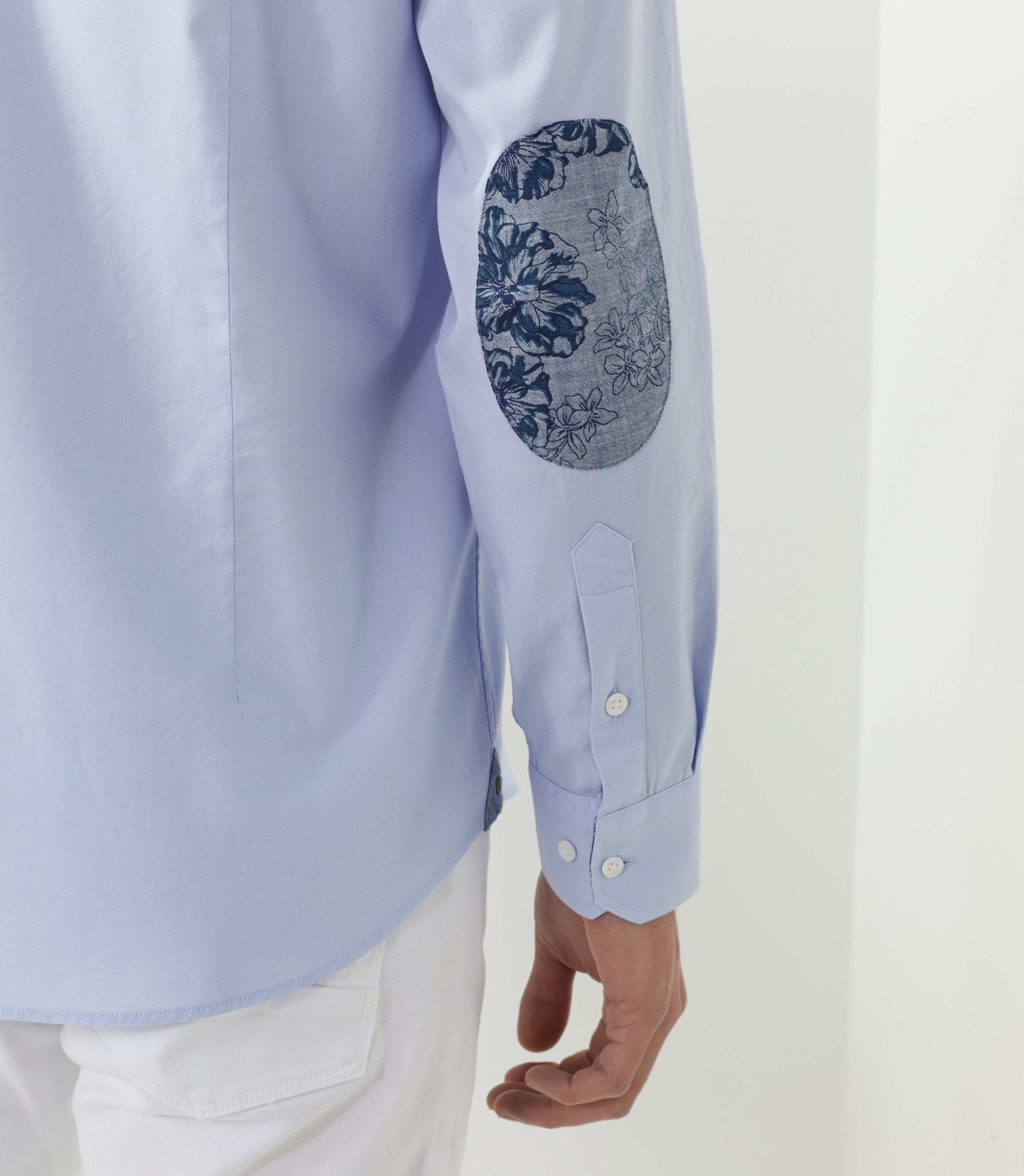 Chemise casual bleu-ciel "Tod" - Image 5