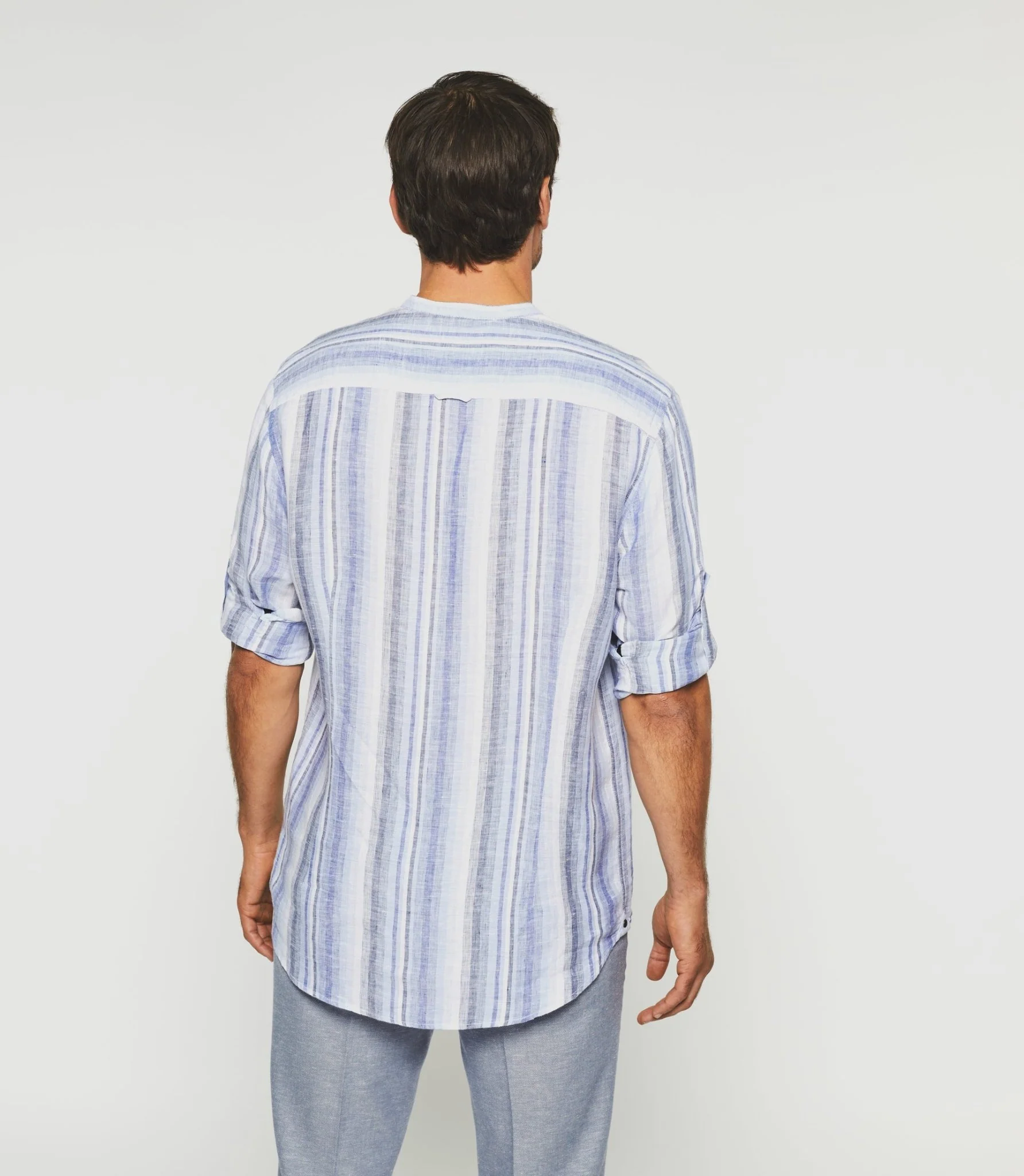 Chemise casual bleu ciel "Kabosa" - Image 2