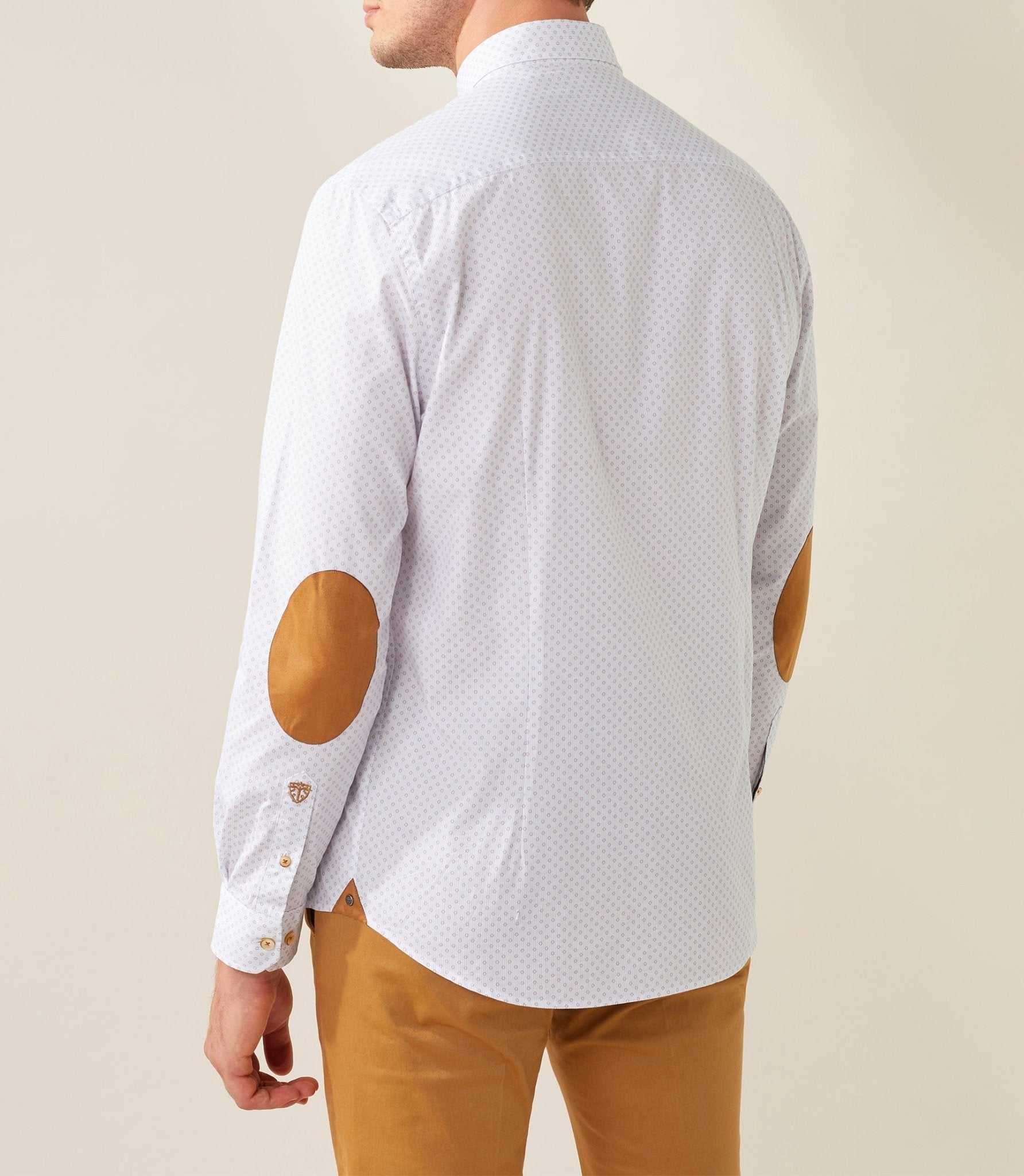 Chemise casual camel "Tendre" - Image 3