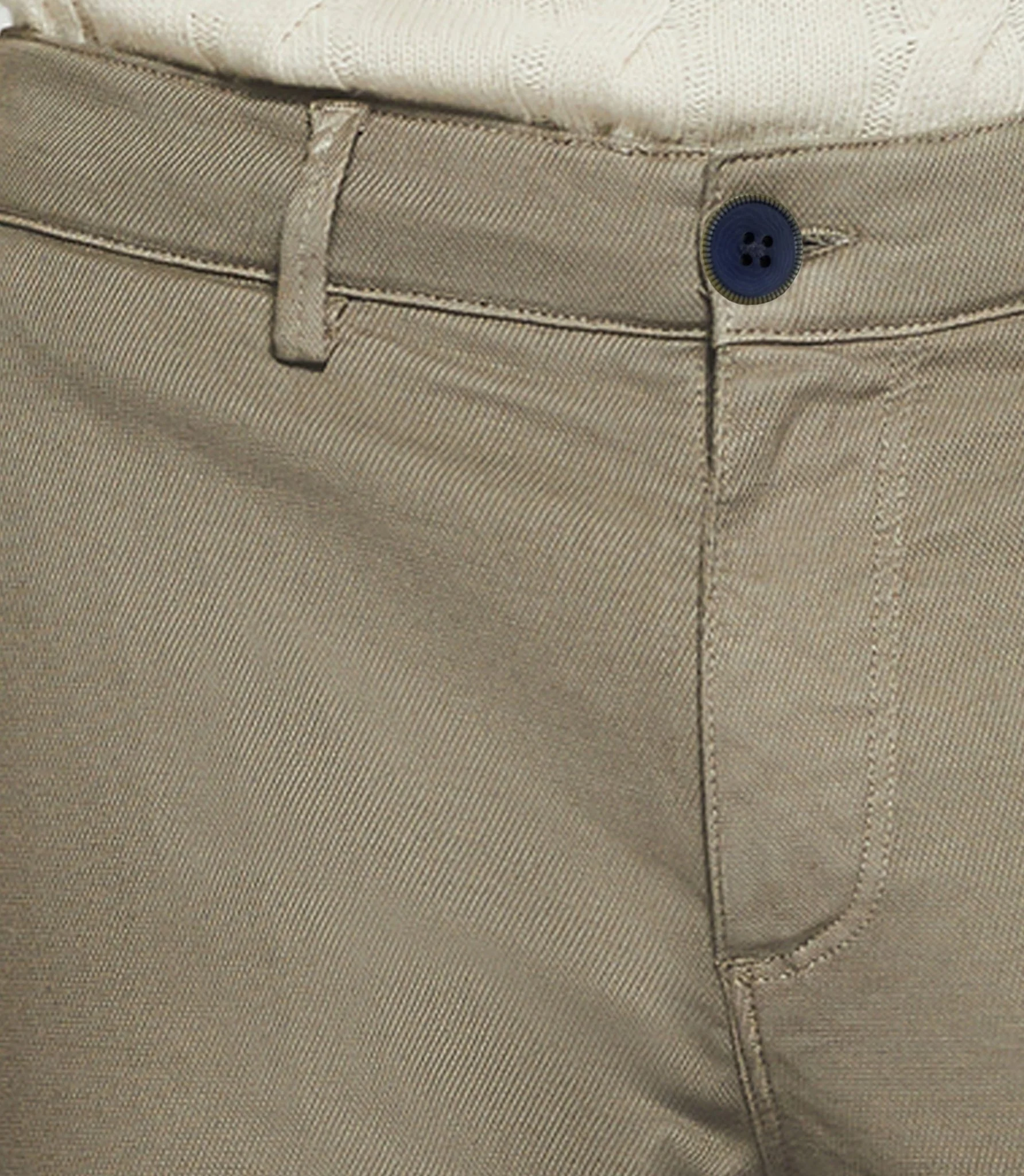 Pantalon chino taupe VINTAGE - Image 2