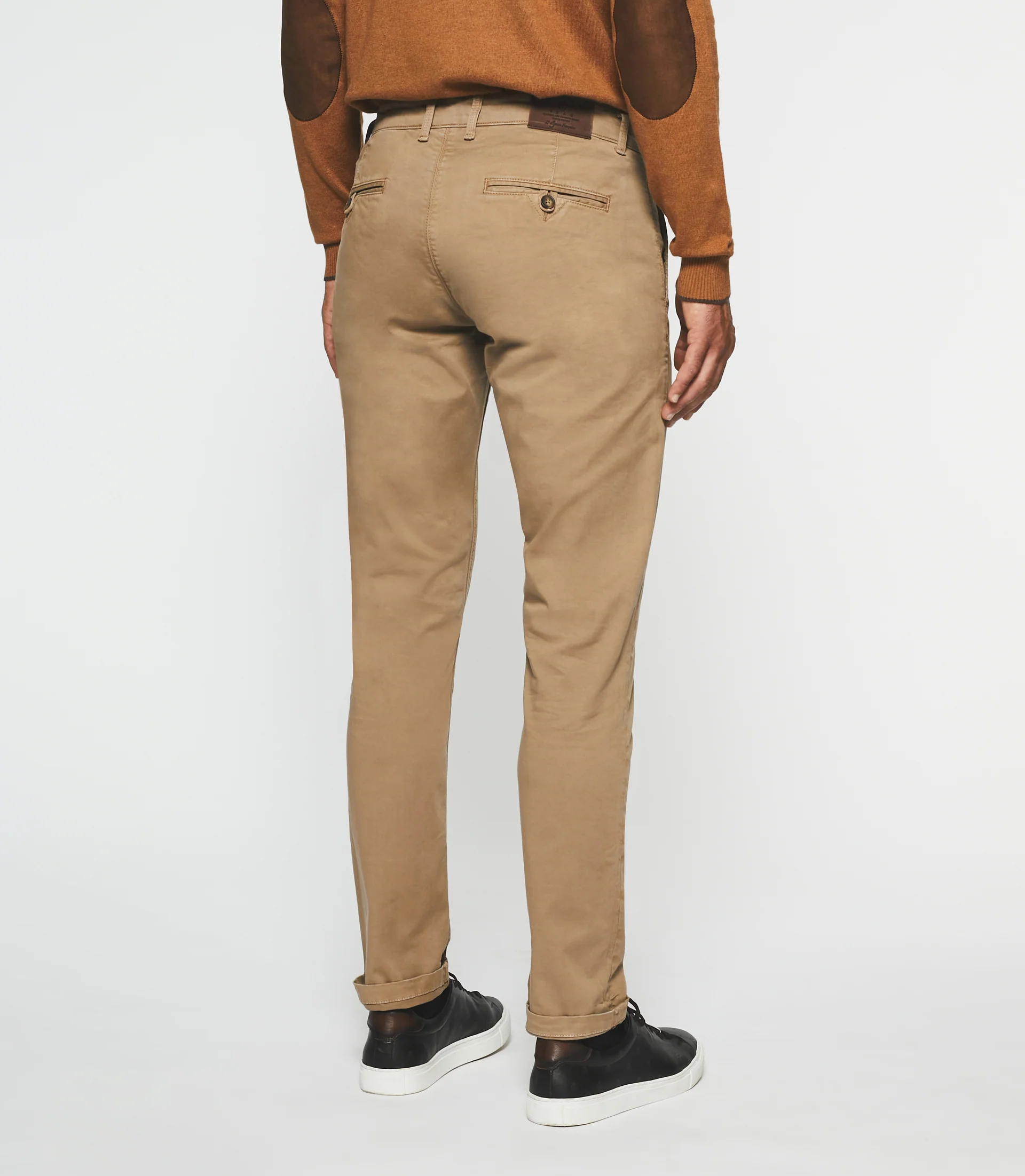 Pantalon chino slim beige VALOR - Image 3