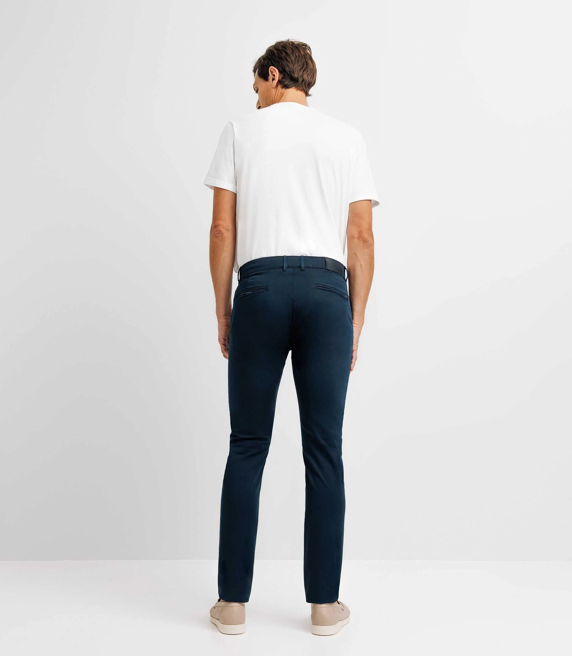 Pantalon chino slim marine PANAMA - Image 4