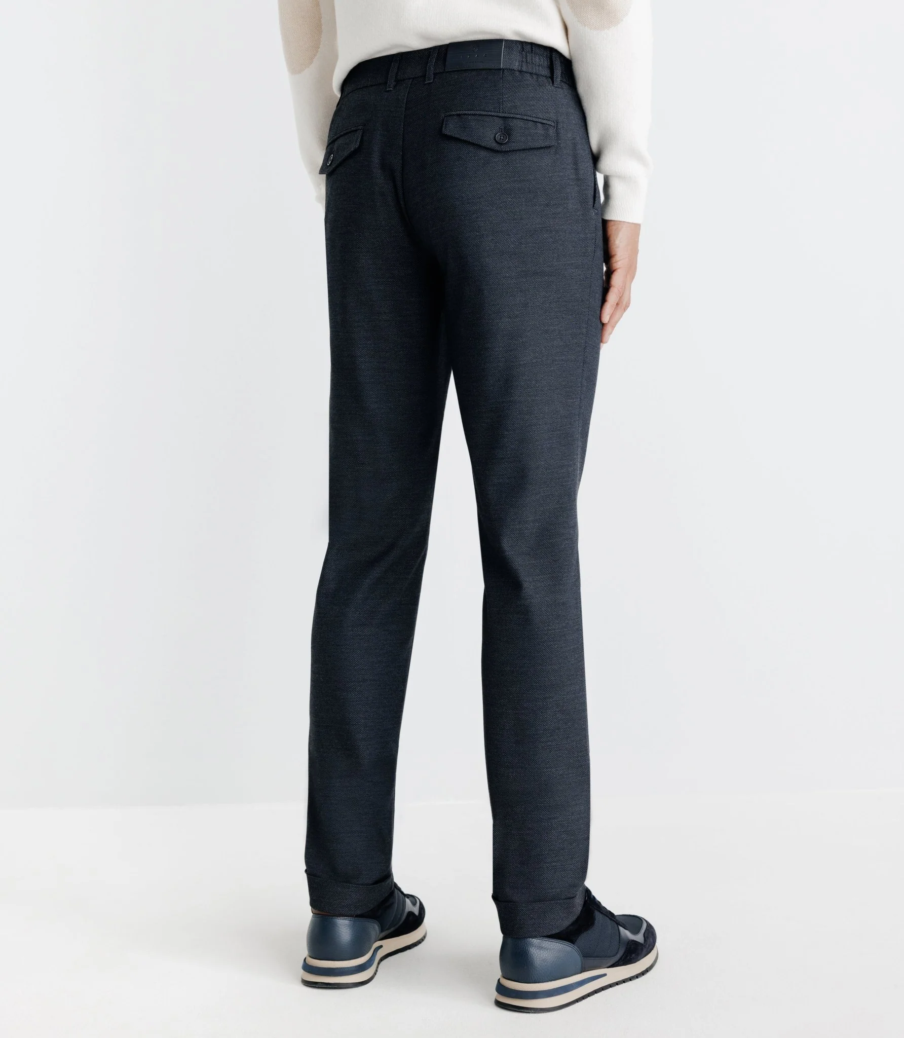 Pantalon fantaisie indigo - Image 4