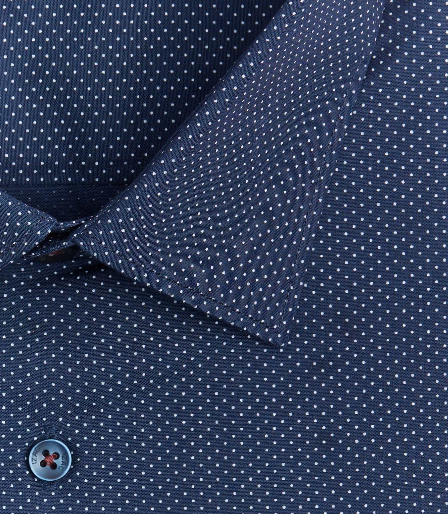 Chemise en coton à imprimé marine "Siecle" - Image 2