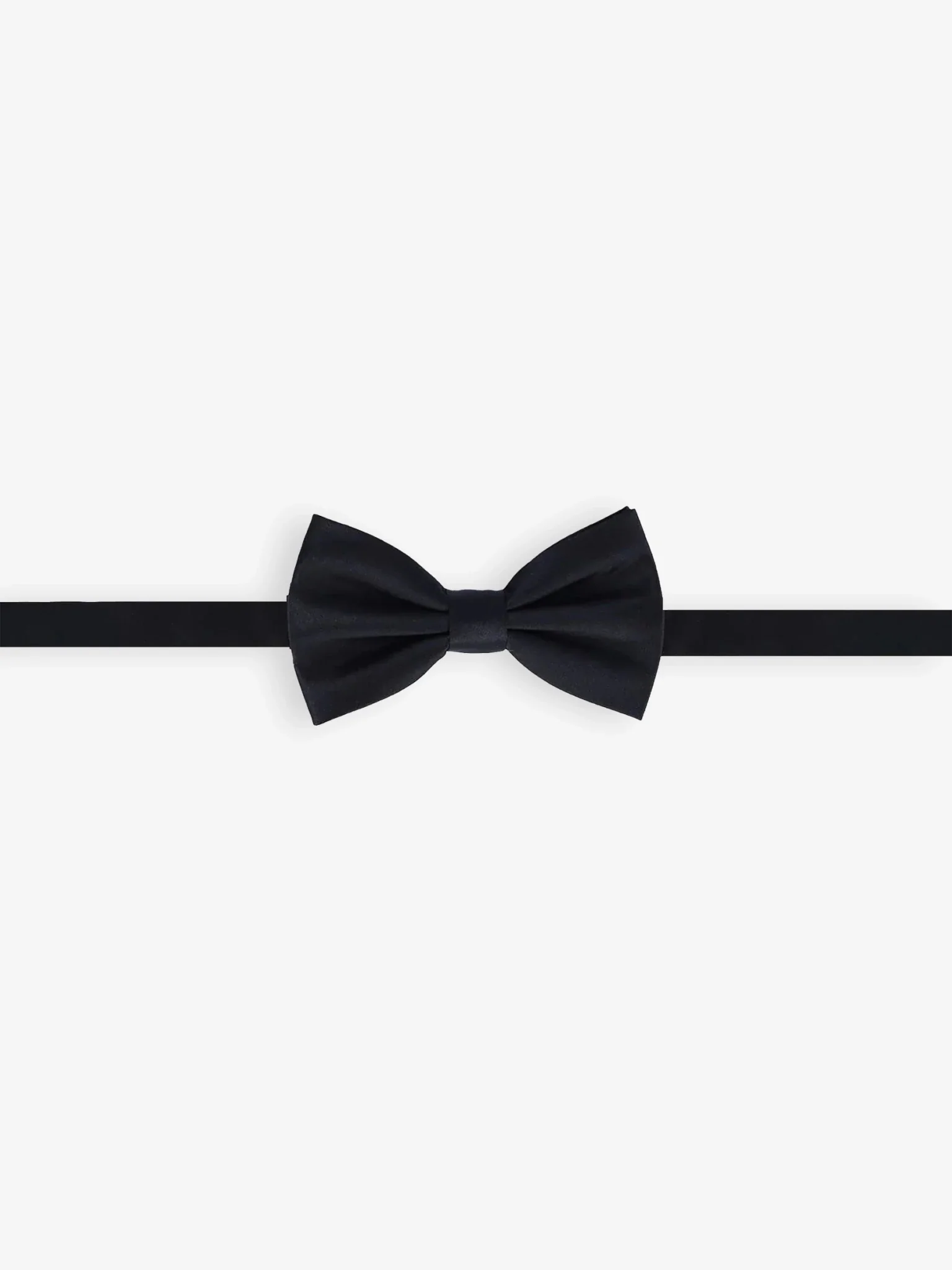 Coffret ceinture smocking et noeud papillon noir - Image 3