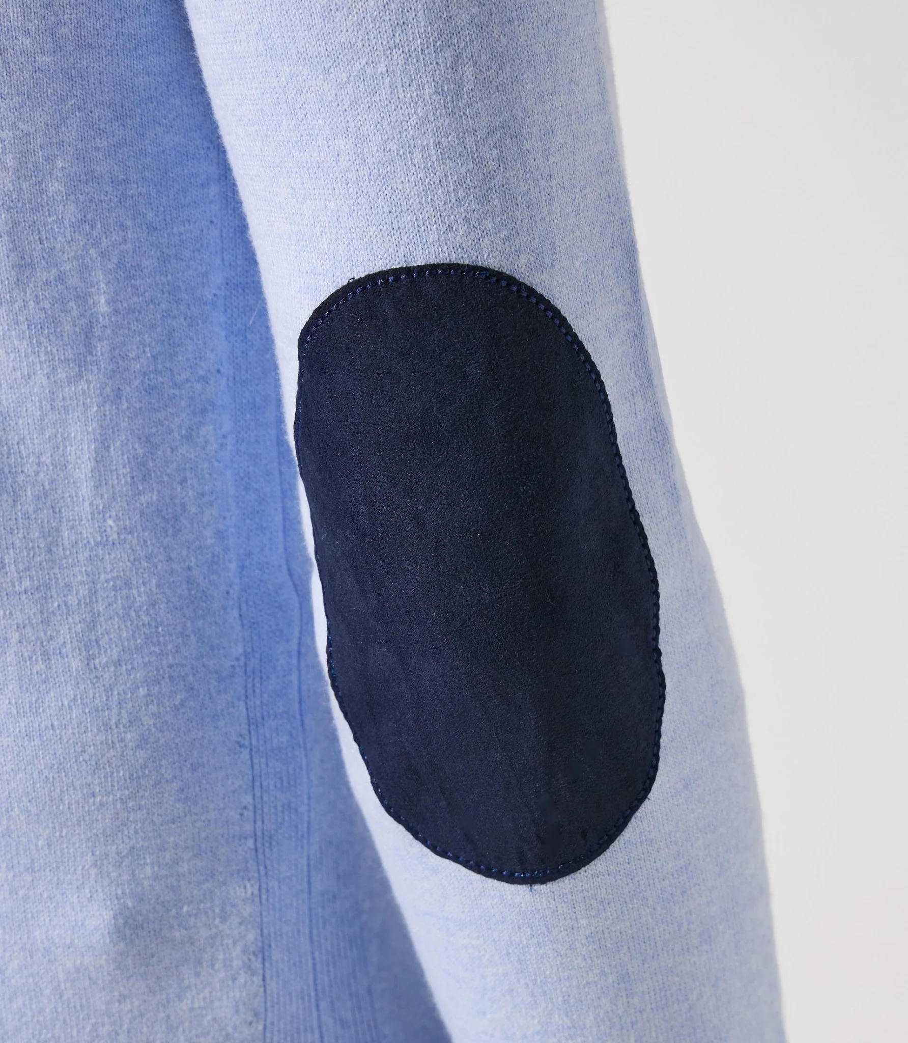 Pull col zippé camionneur bleu ciel - Image 5