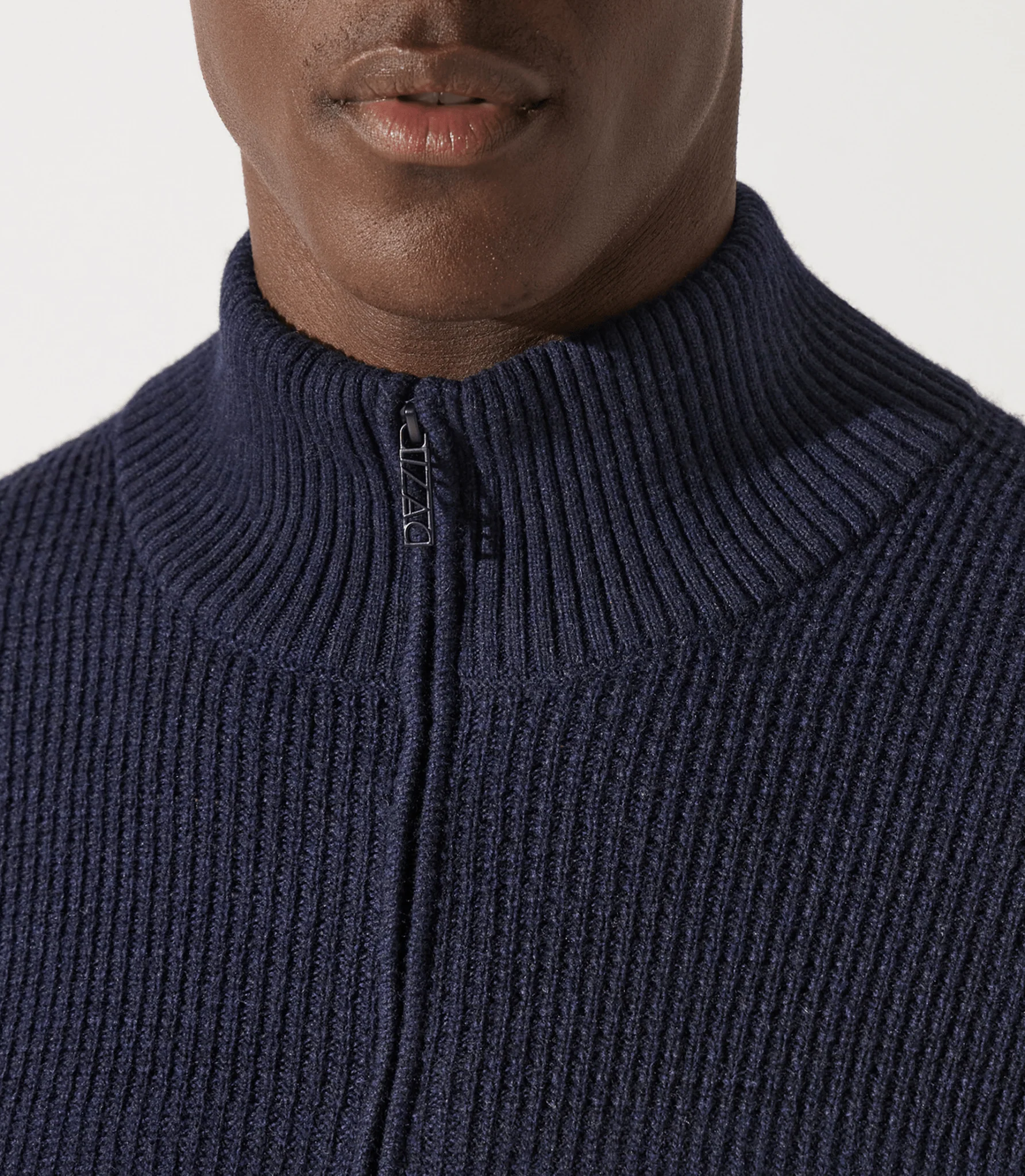 Pull col camionneur marine - Image 3