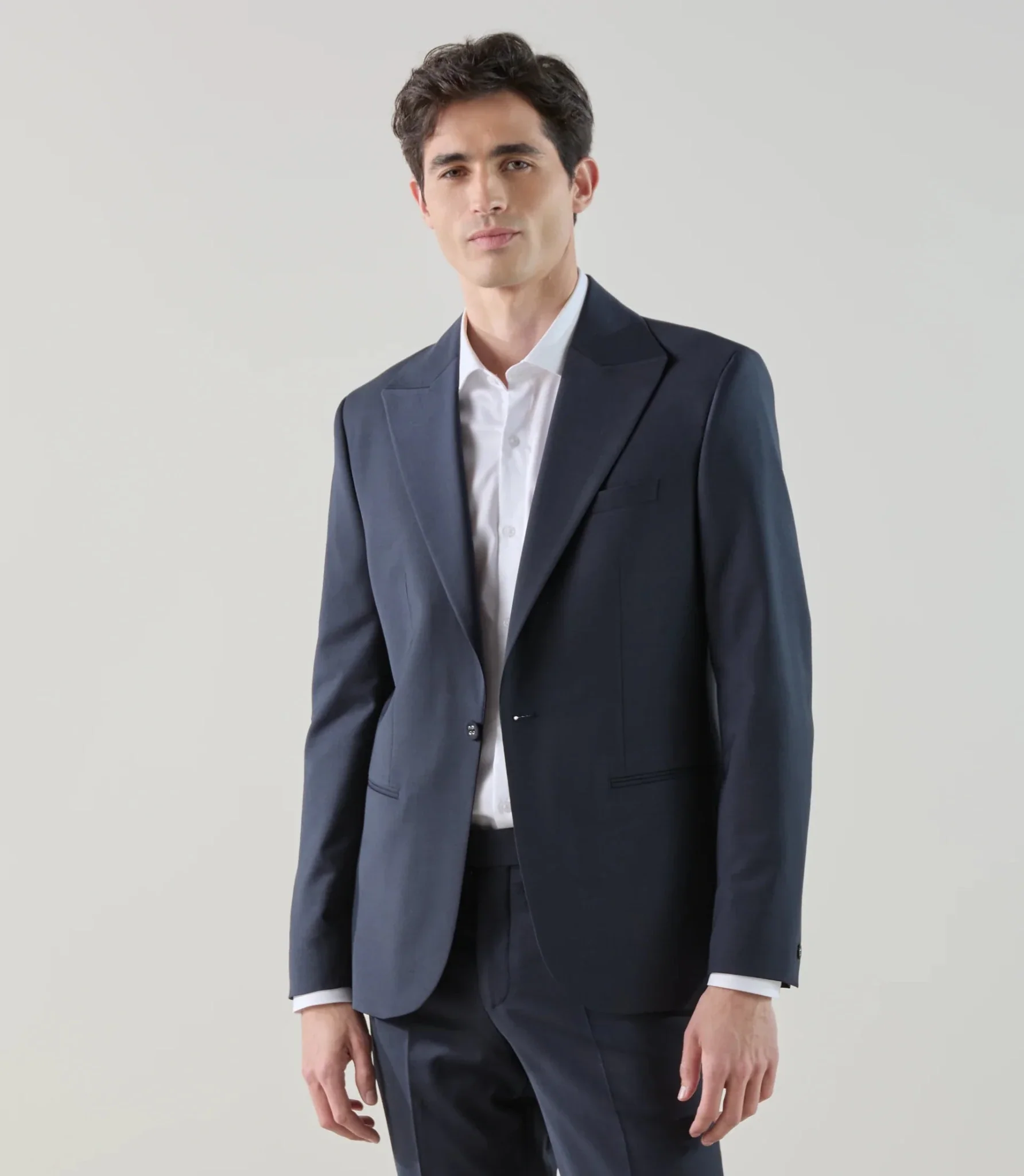 Costume 1 bouton marine