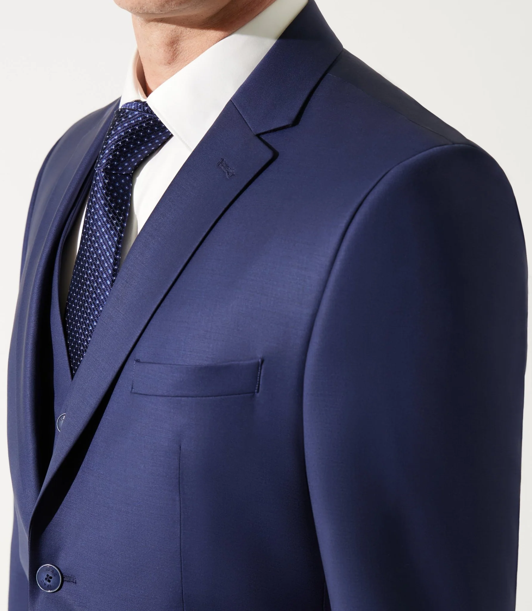 Costume bleu marine 2 boutons - Image 3