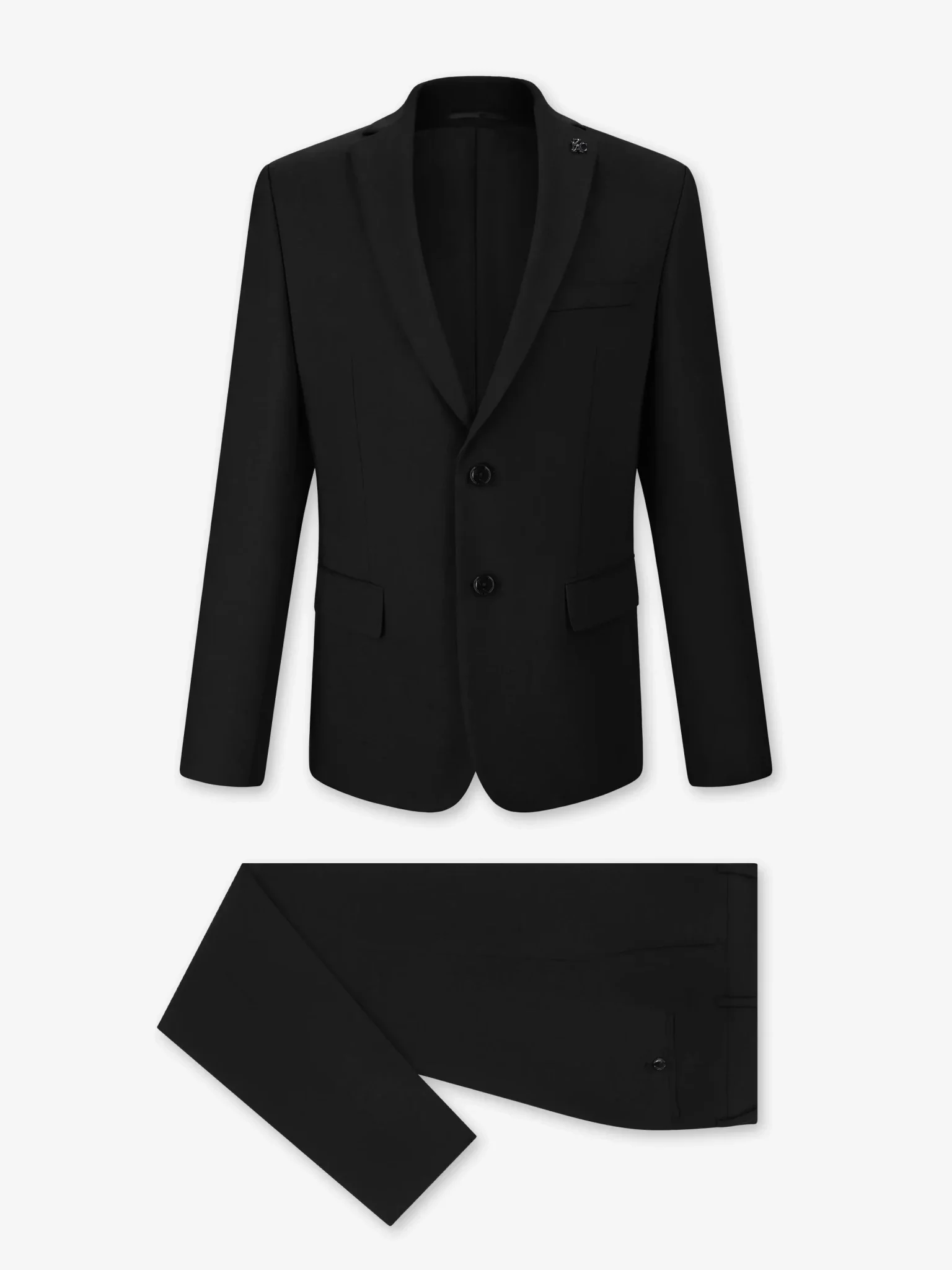 Costume 2 boutons noir
