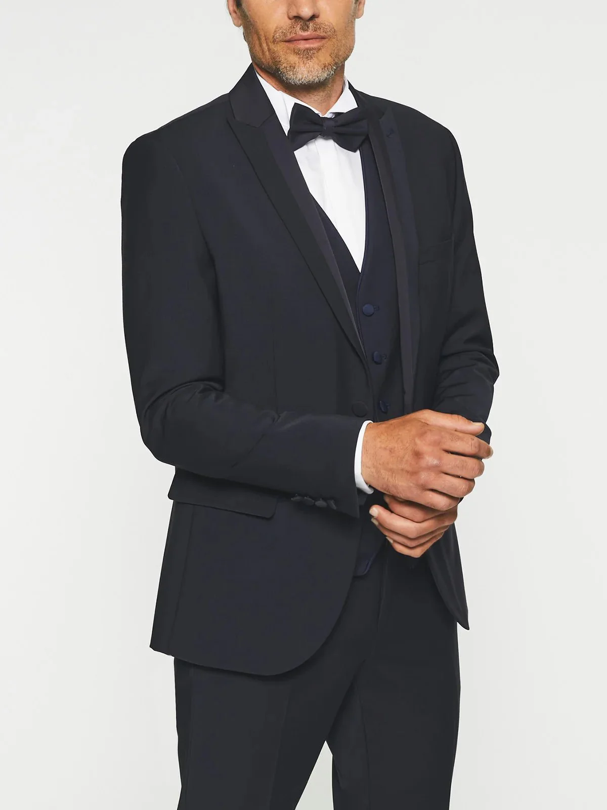 Costume cérémonie en laine bleu marine LYRIC - Image 2