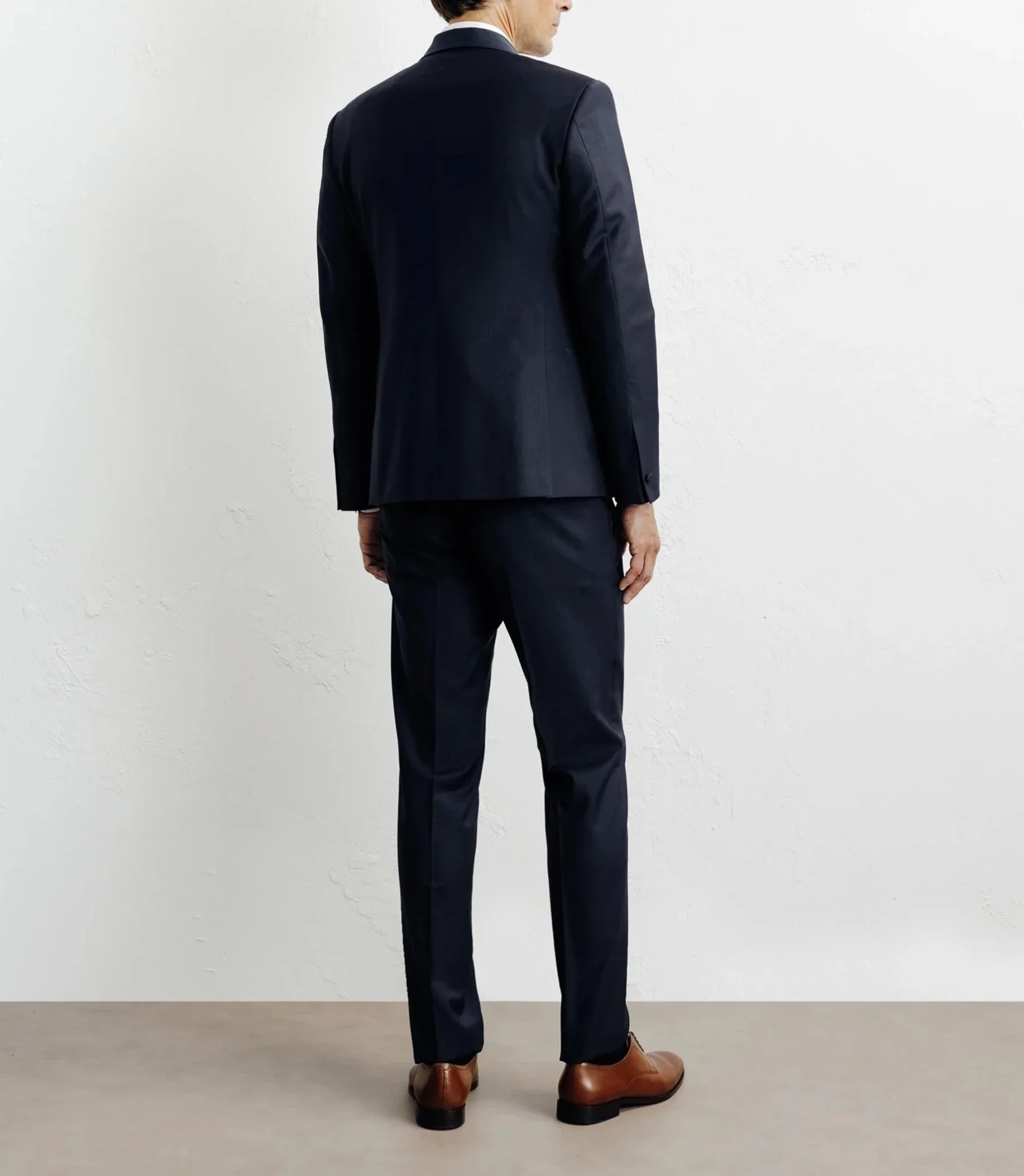 Costume col châle marine - Image 4
