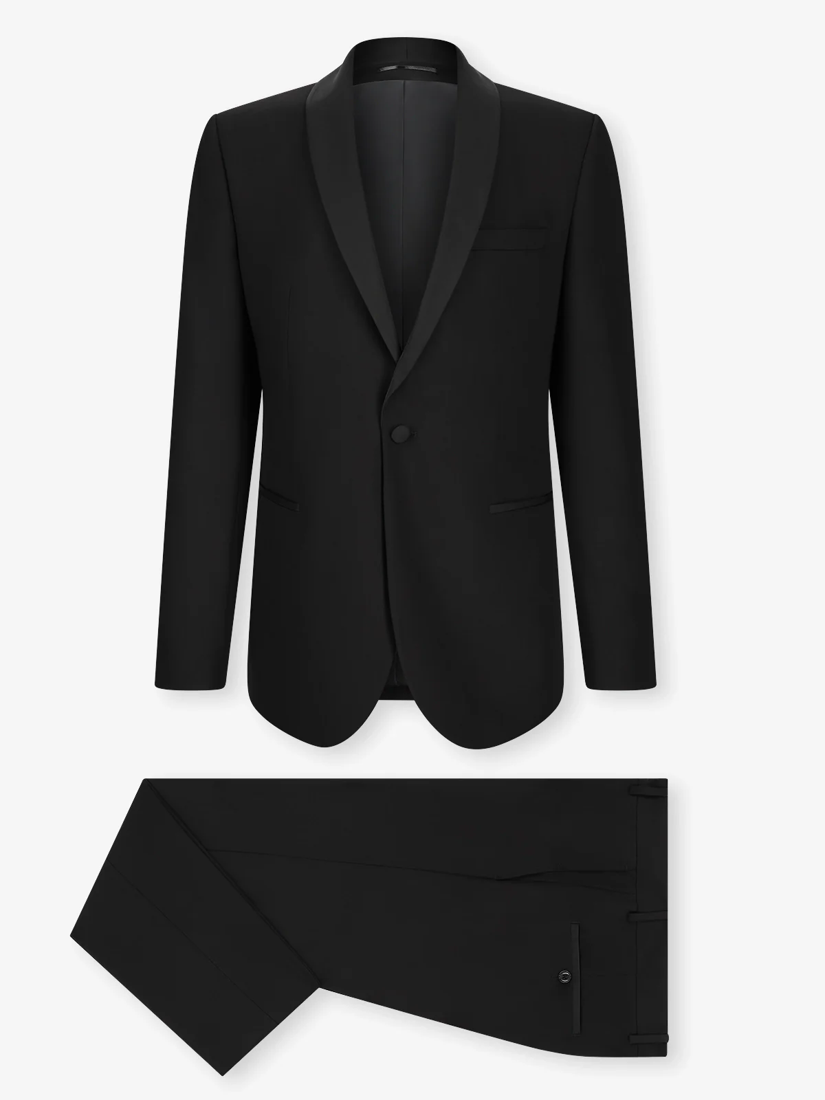 Costume col châle noir