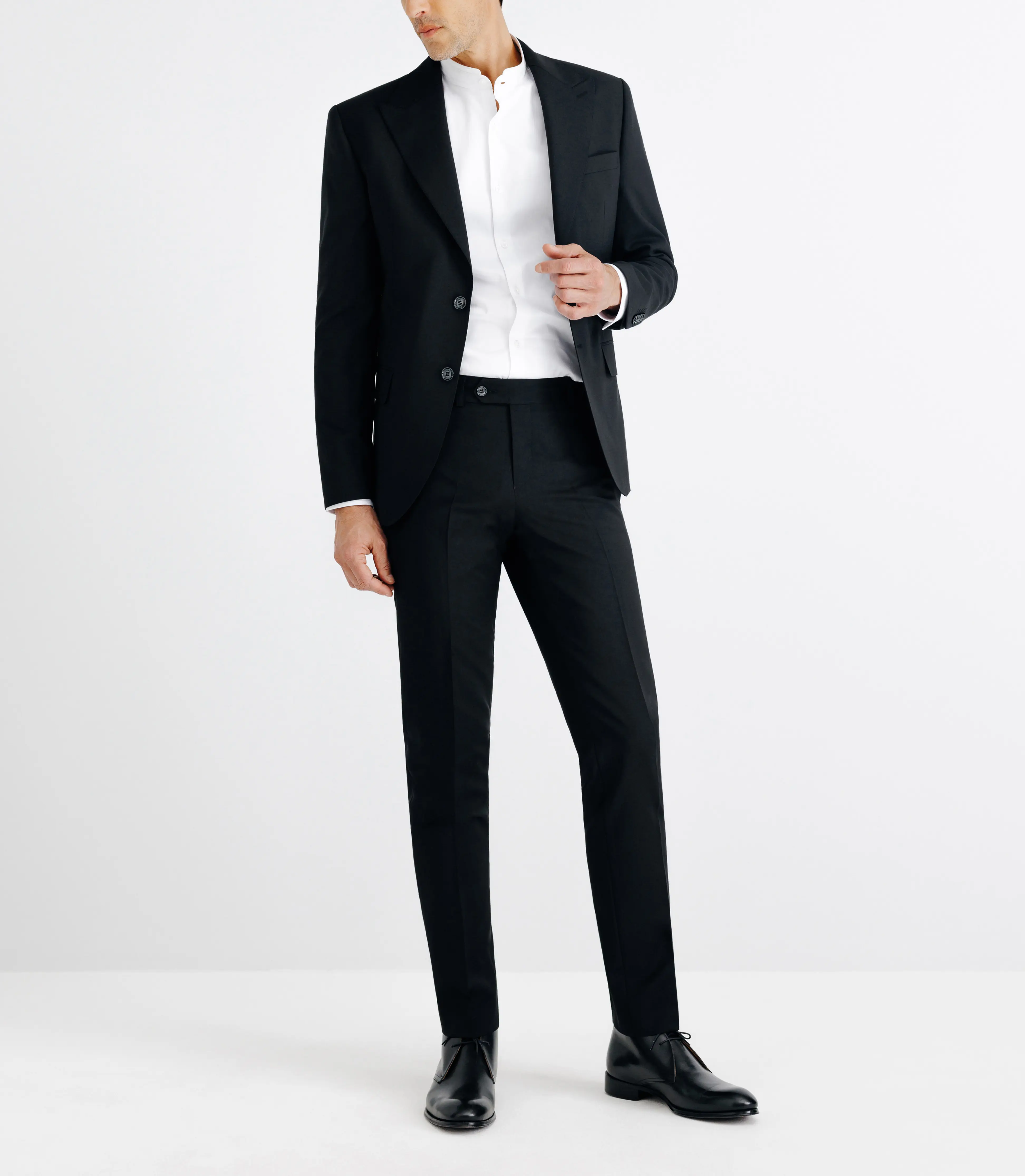 Costume col pointe noir