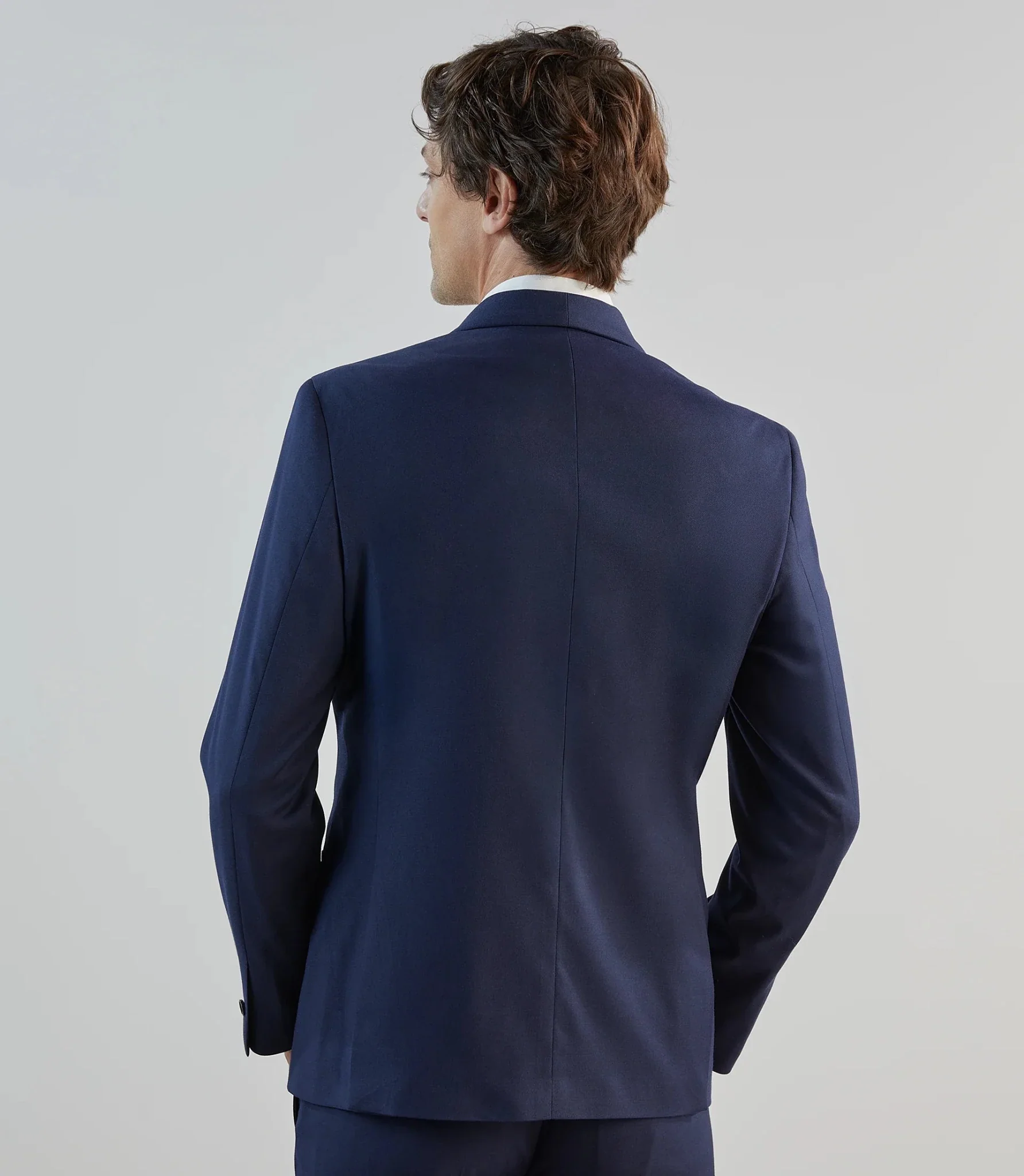Costume croisé bleu marine - Image 4