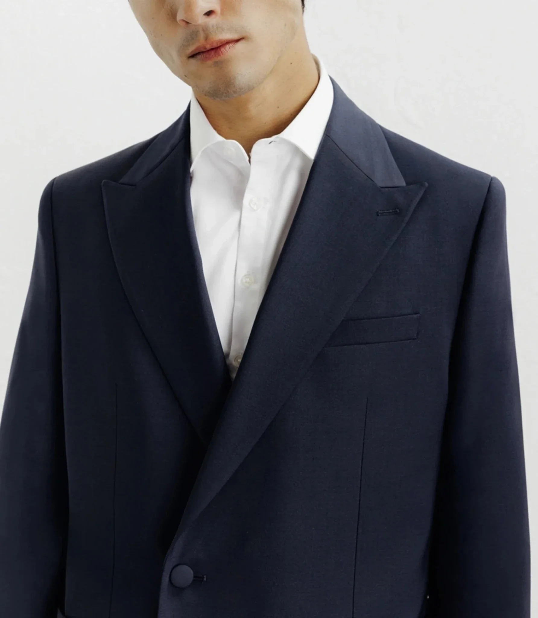 Costume croisé marine - Image 3