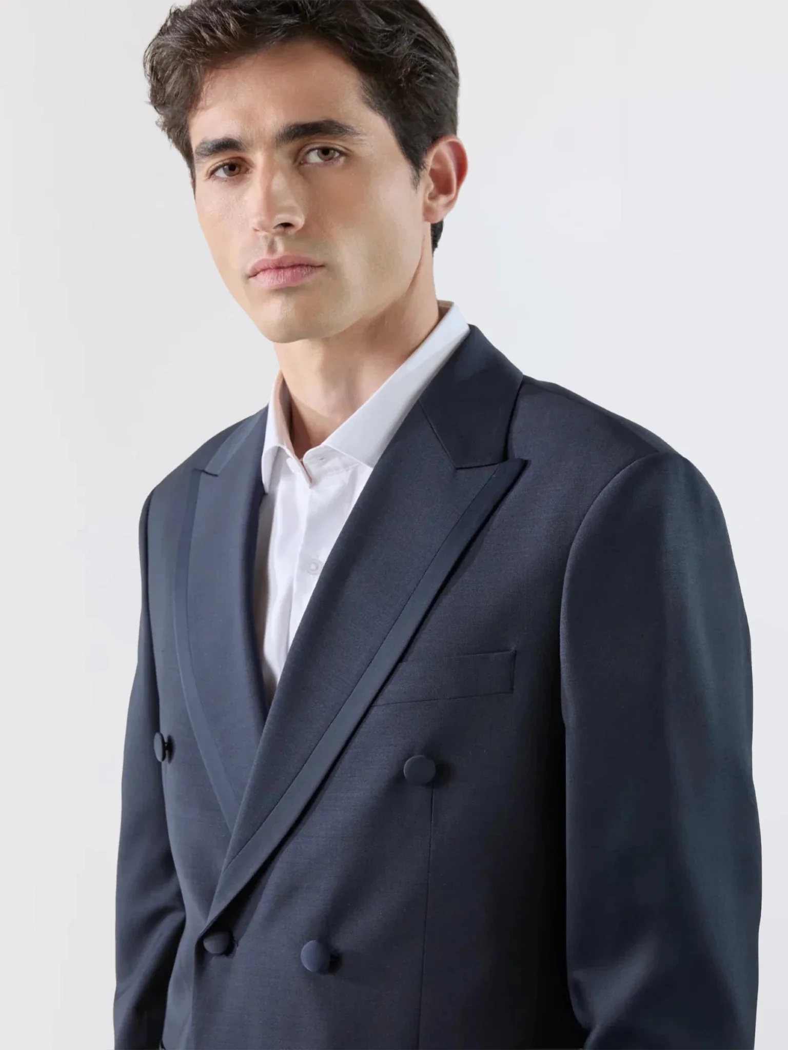 Costume croisé marine - Image 2