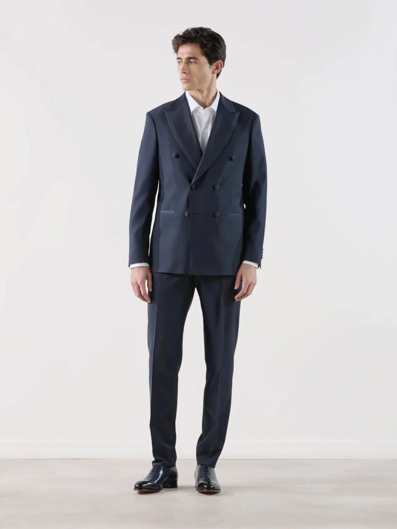 Costume croisé marine - Image 3