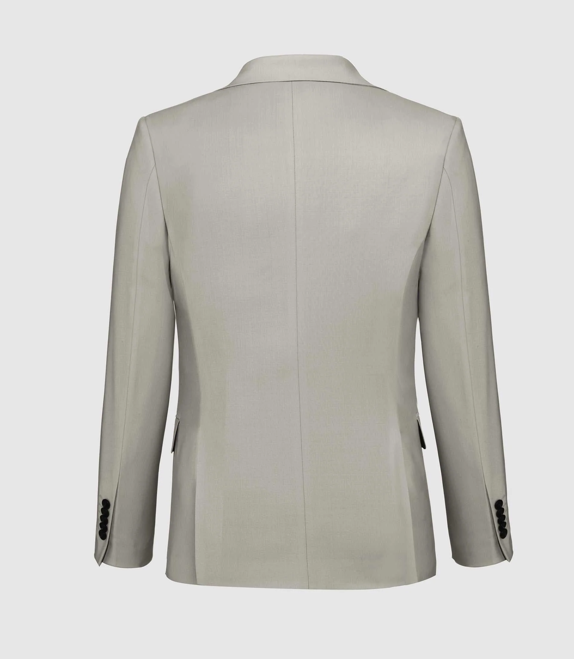 Costume croisé beige - Image 3