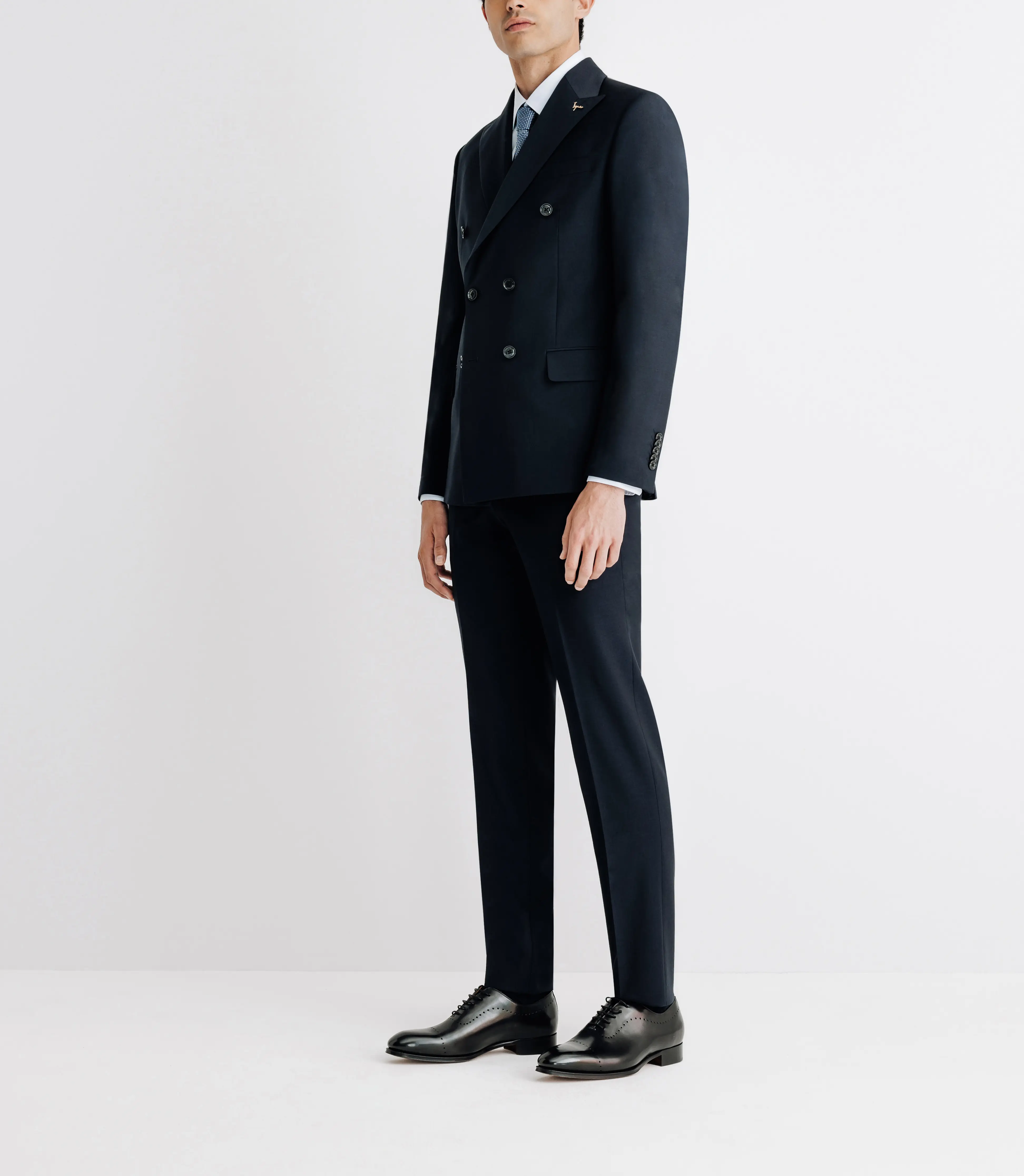 Costume croisé marine