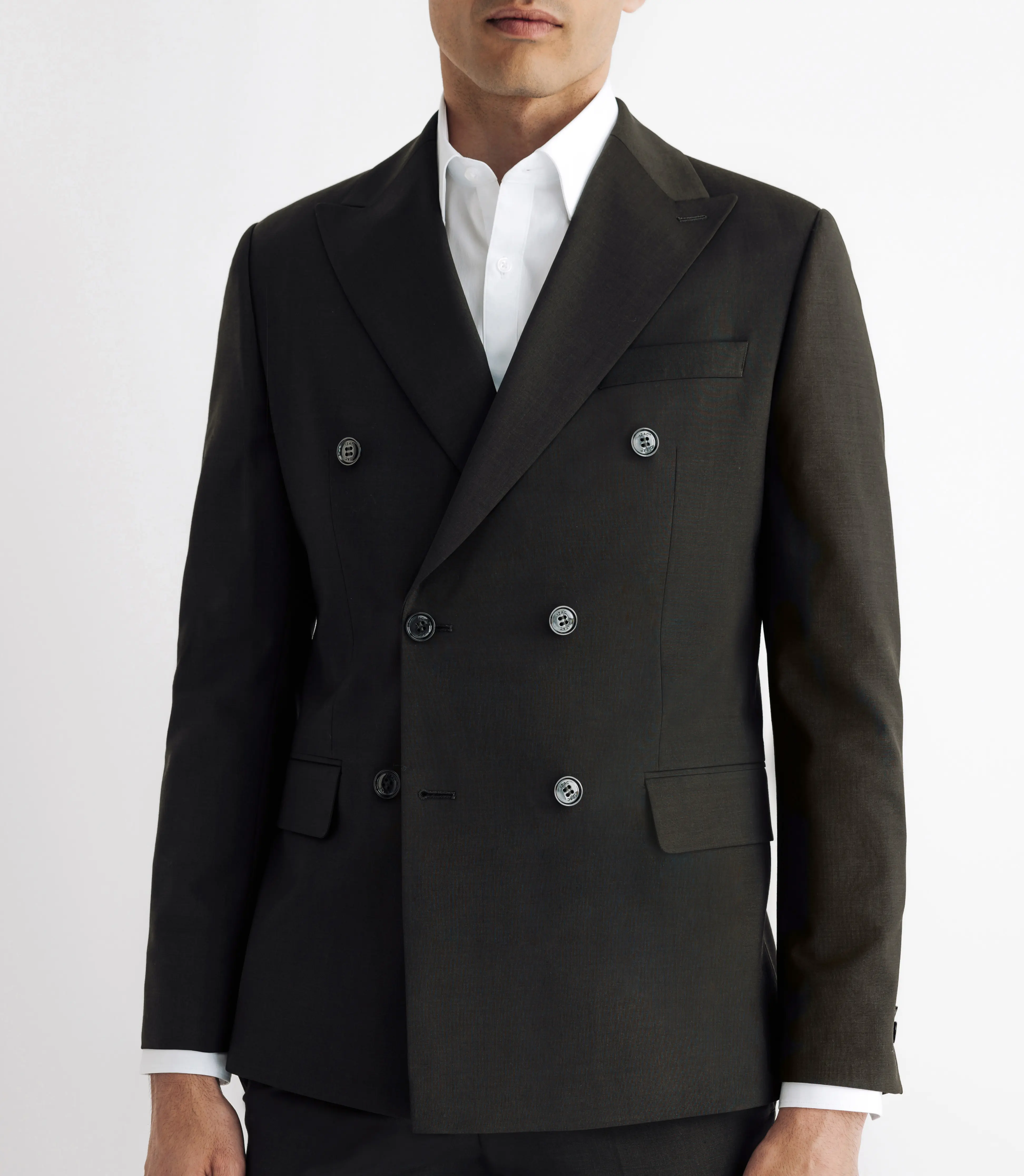 Costume croisé kaki - Image 3