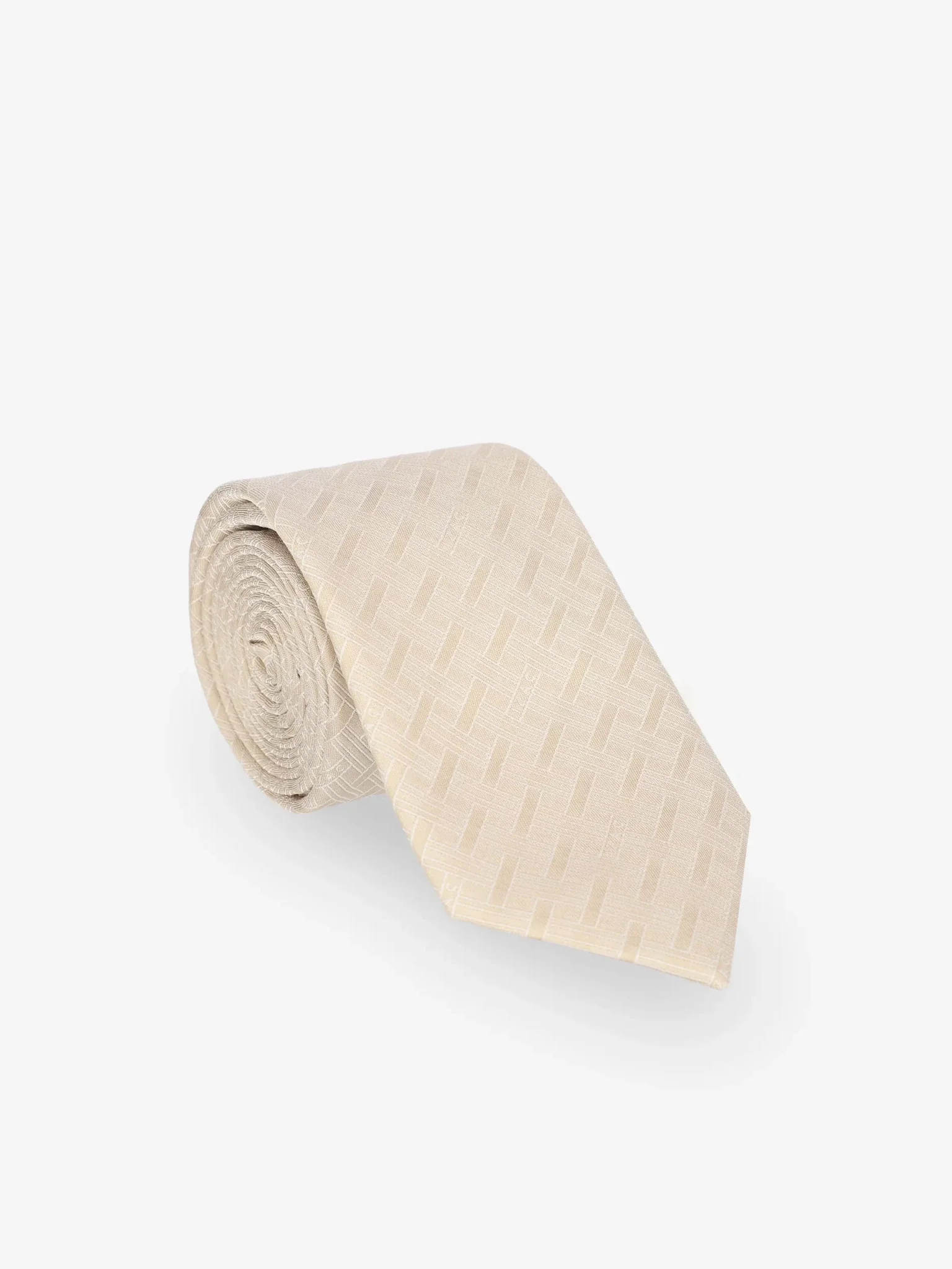 Cravate beige - Image 2