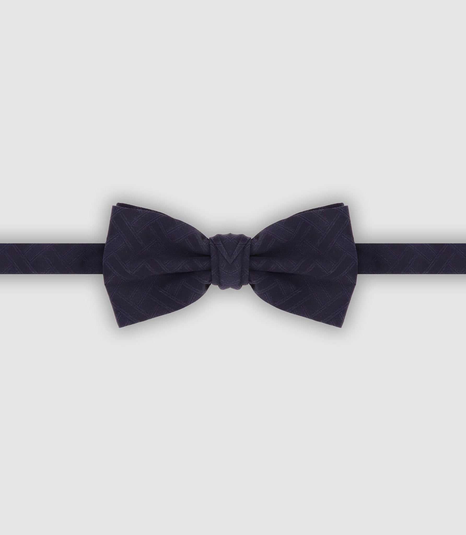 Nœud papillon avec motifs marine