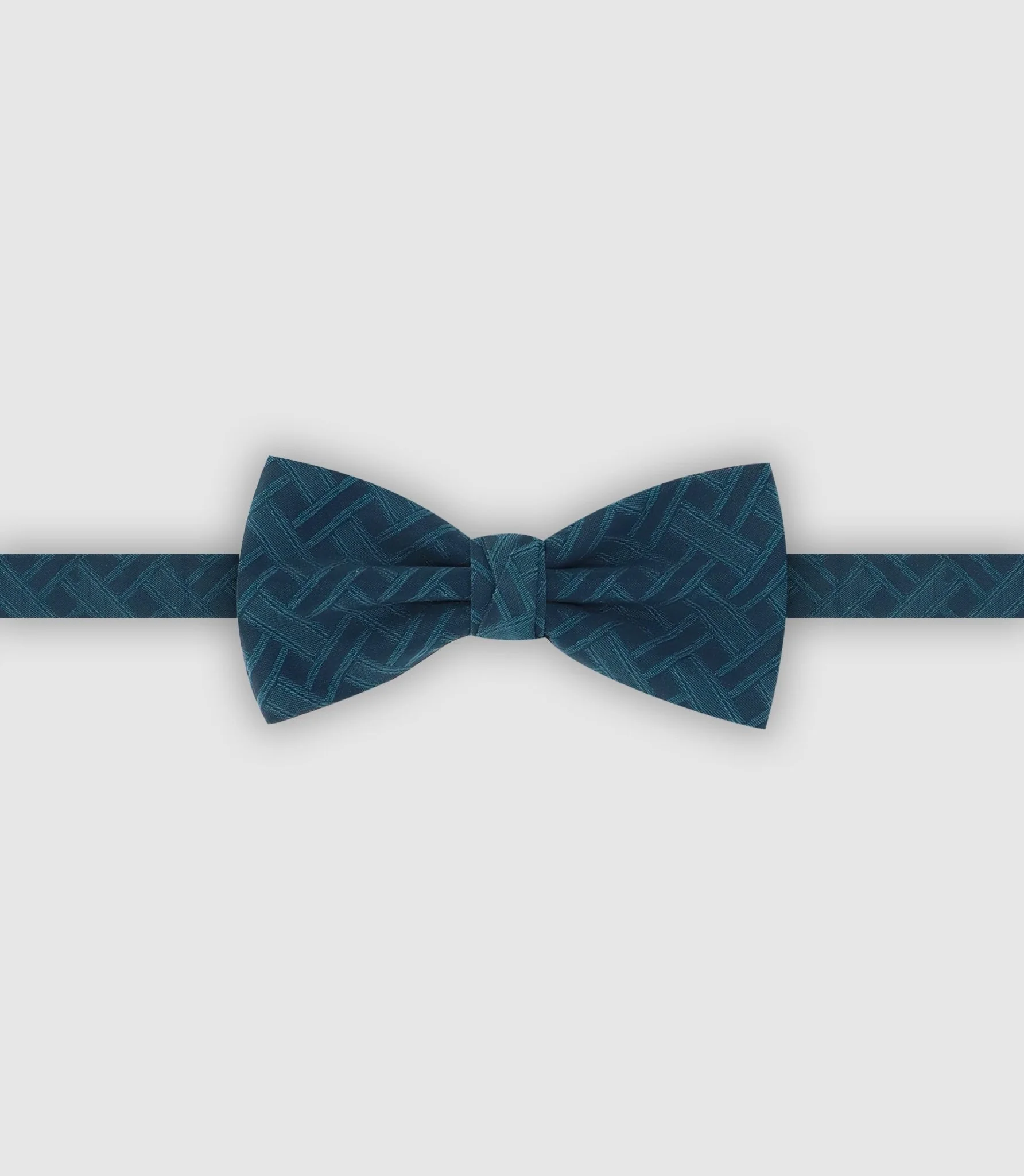 Nœud papillon avec motifs vert