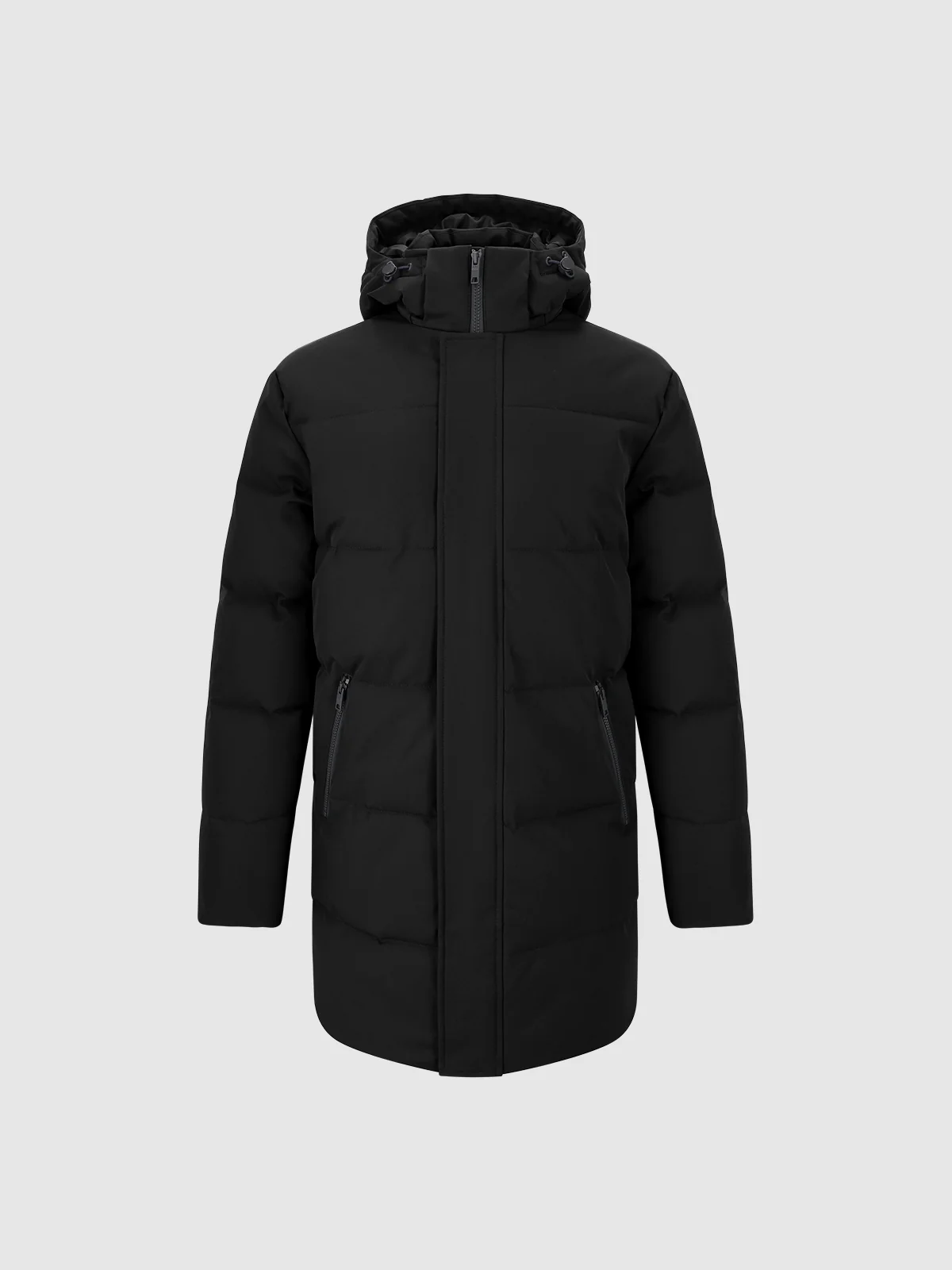 Doudoune longue noir