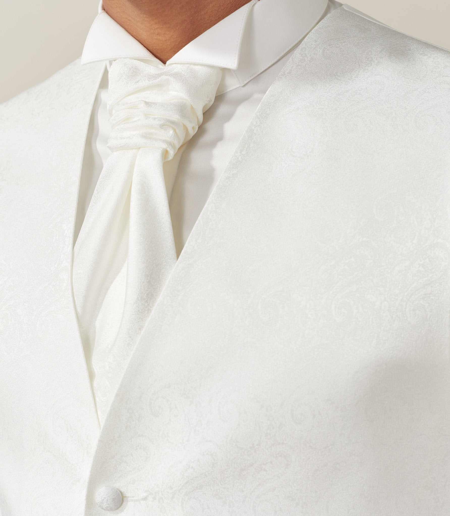 Gilet de costume écru "Xoris" - Image 2