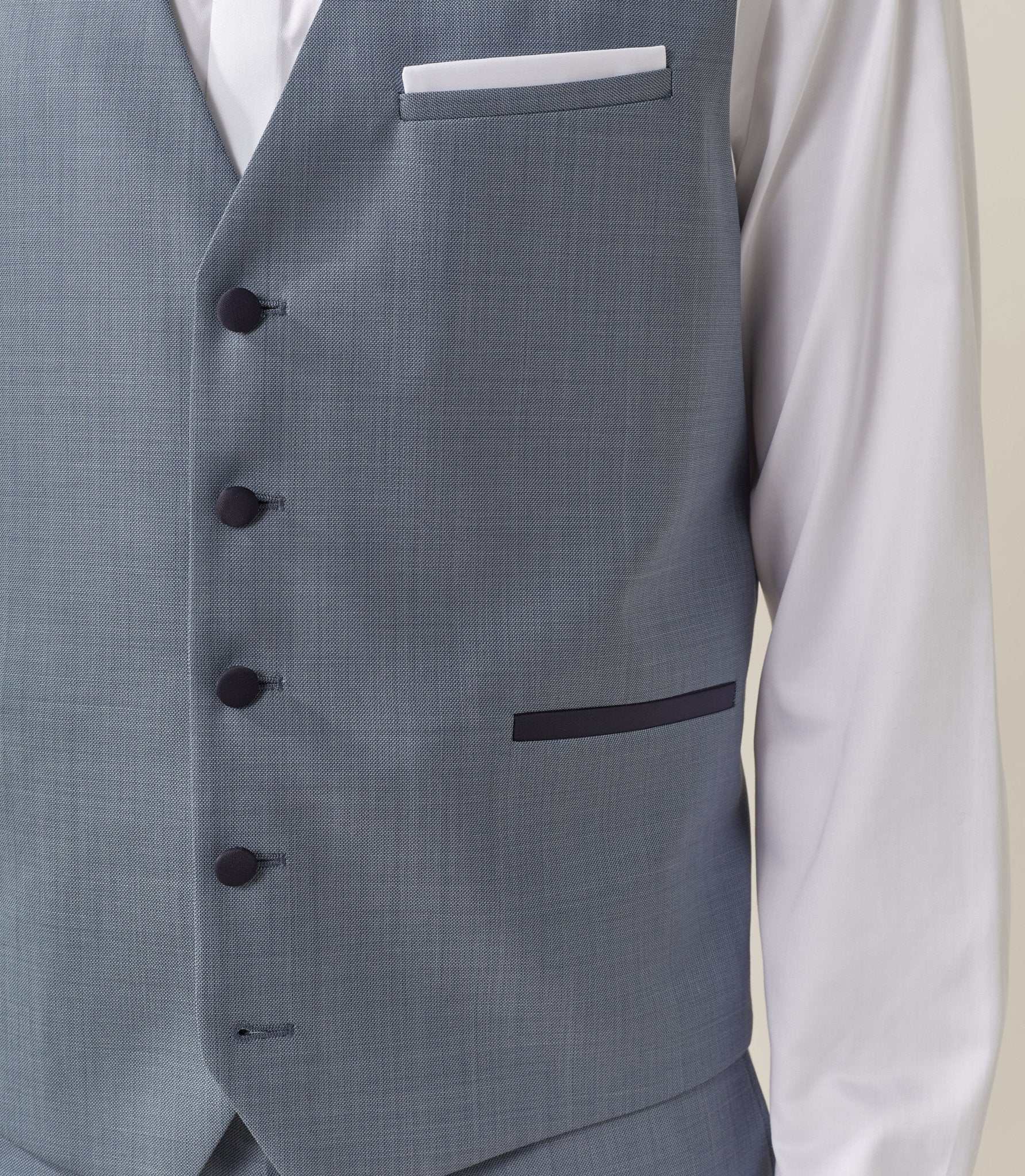 Gilet costume de cérémonie gris "Xferi" - Image 2