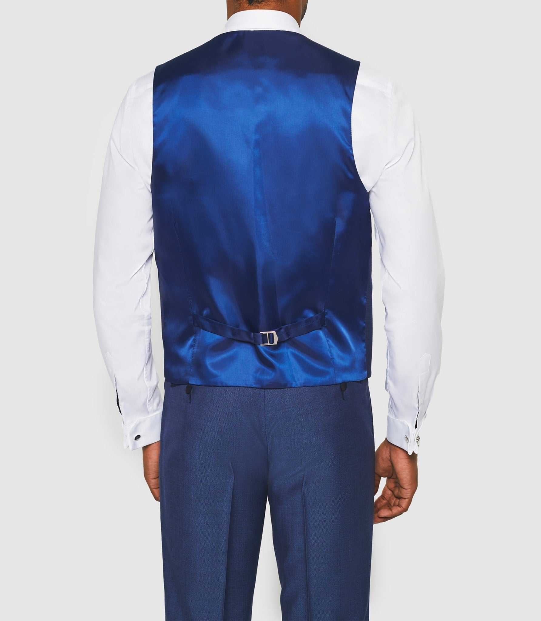 Gilet de costume bleu marine "Jfougue" - Image 8