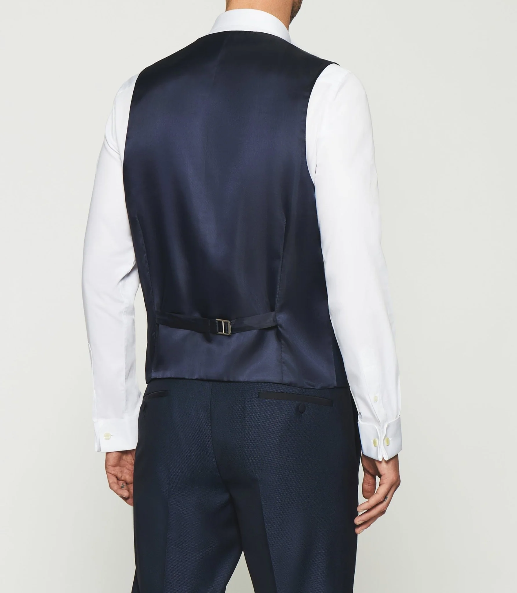 Gilet de costume bleu - Image 3