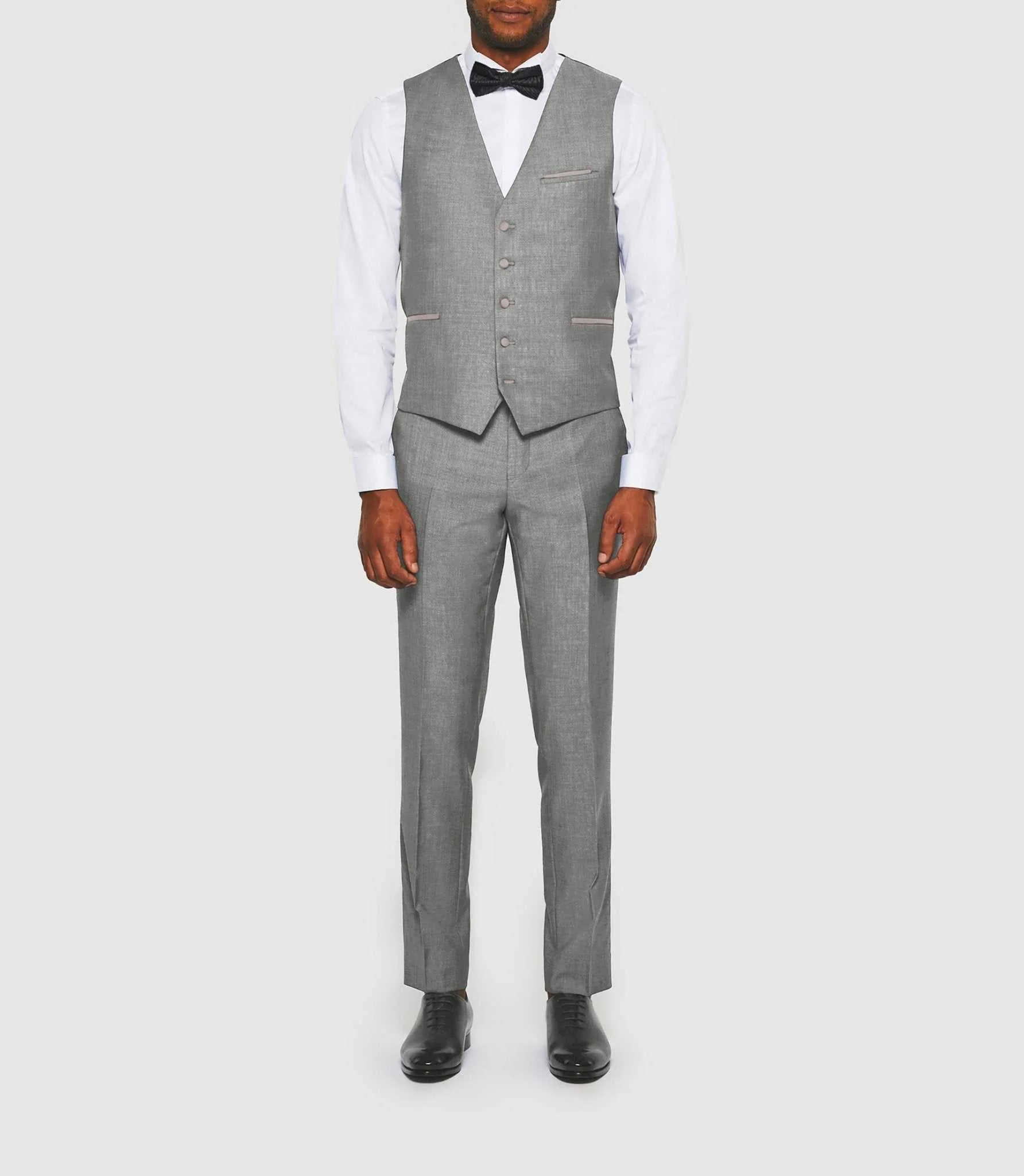 Gilet de costume gris clair "Jfougue"