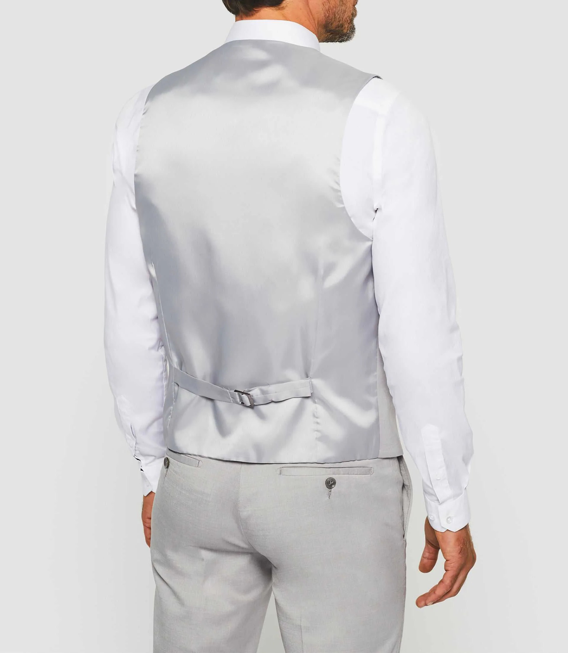 Gilet de costume gris "Jfaki" - Image 4