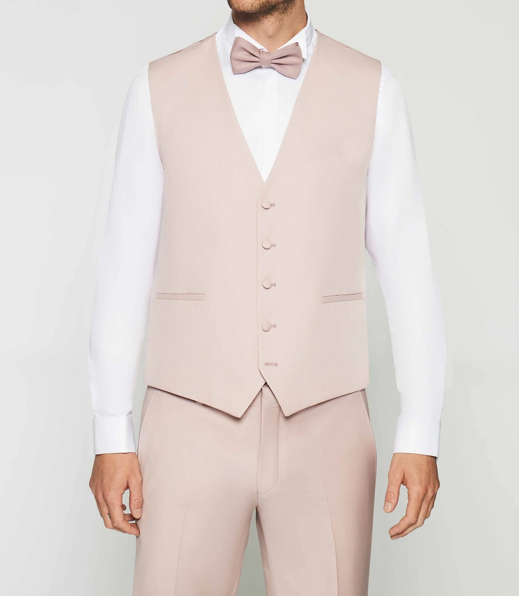 Gilet de costume rose JOLIE