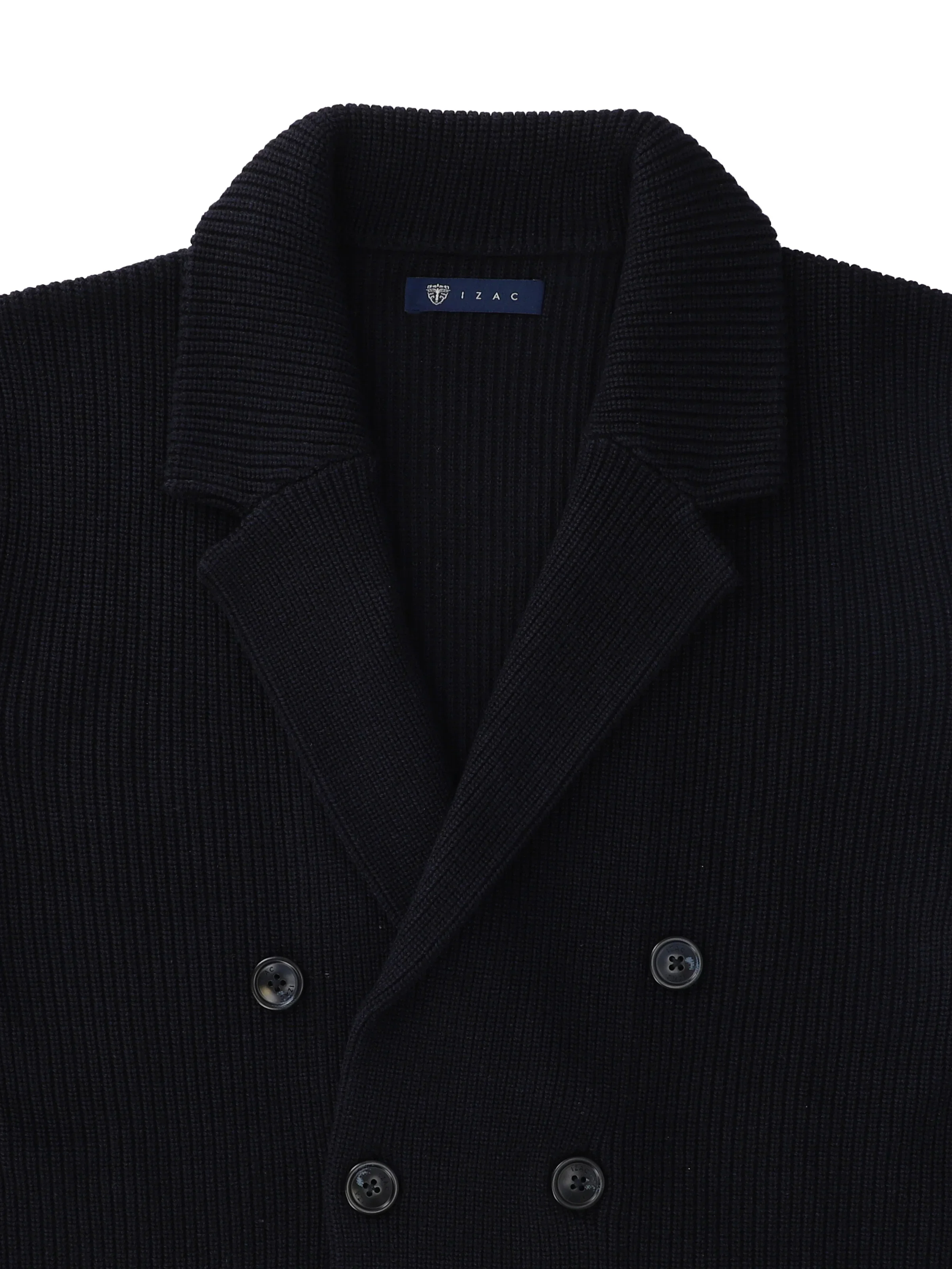 Gilet maille noir - Image 2