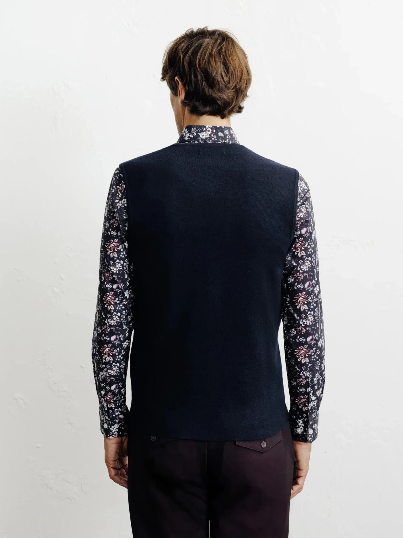 Gilet sans manche marine - Image 4