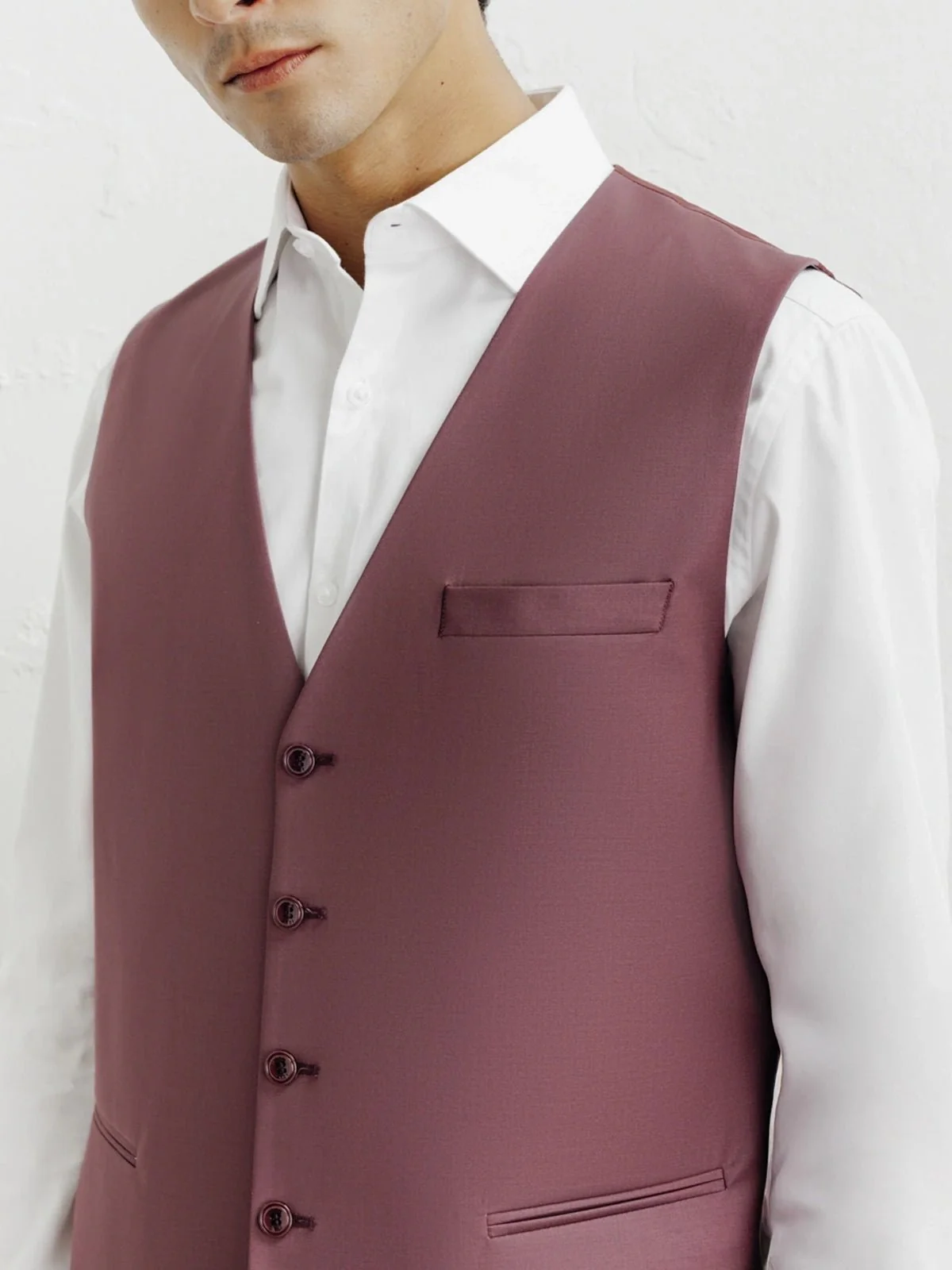 Gilet ville framboise - Image 2