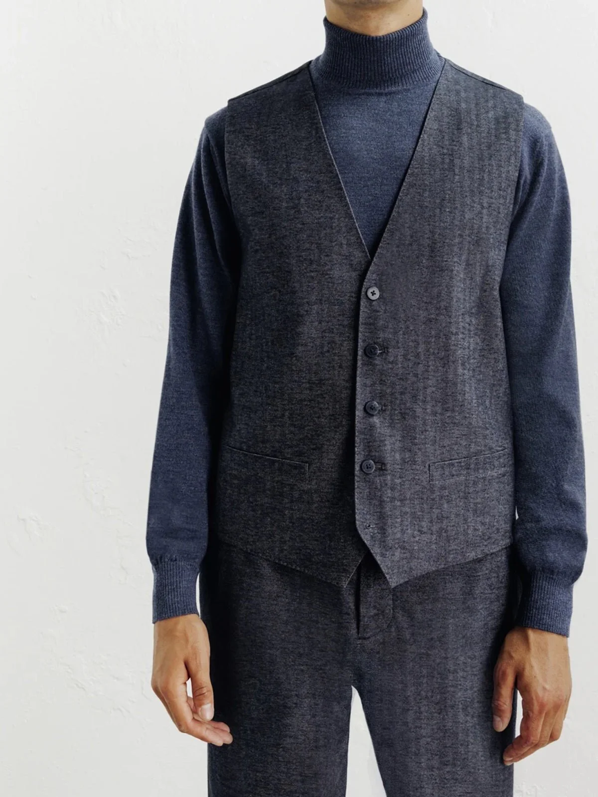 Gilet ville marine