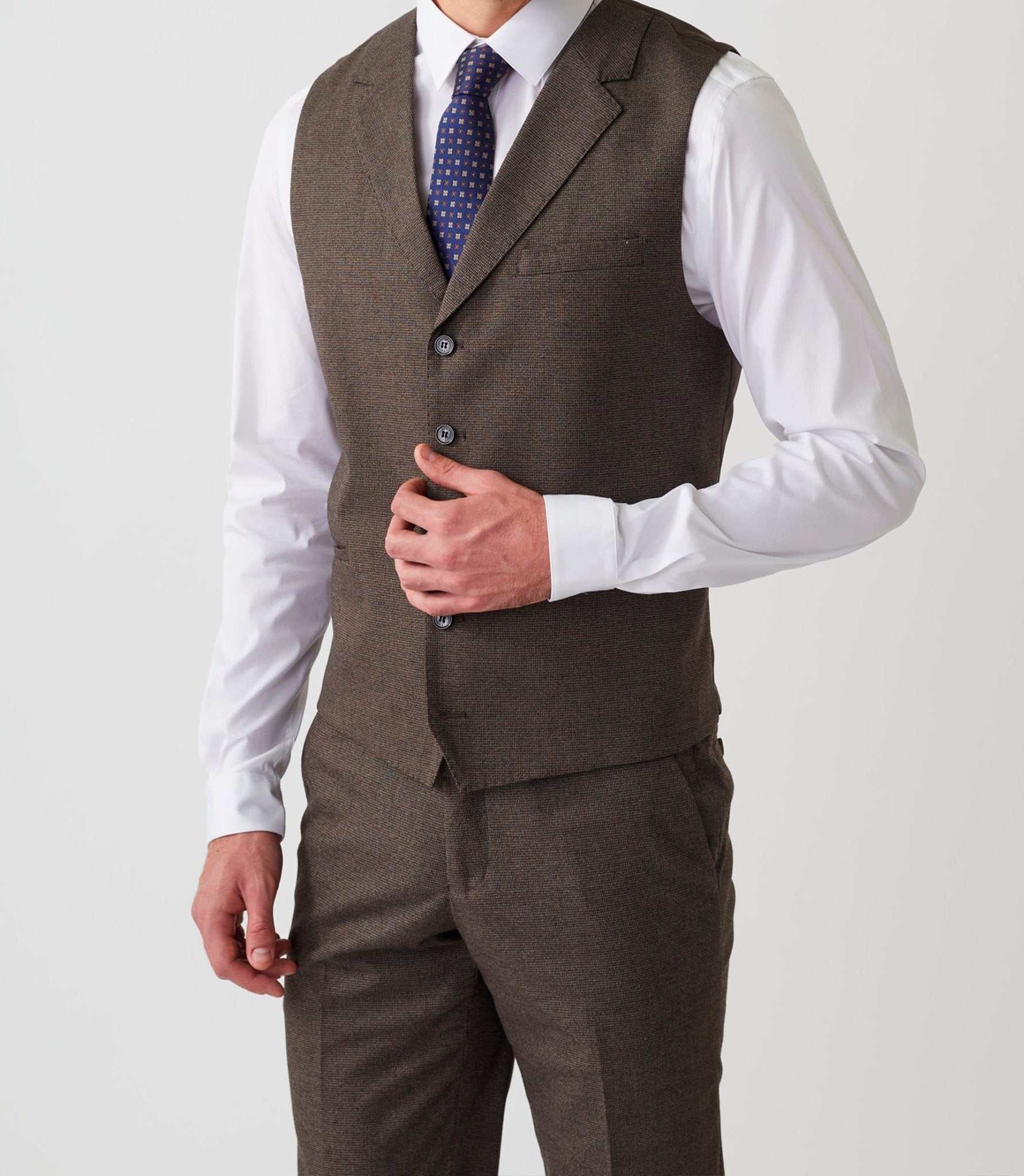 Gilet ville marron "Otetu" - Image 2