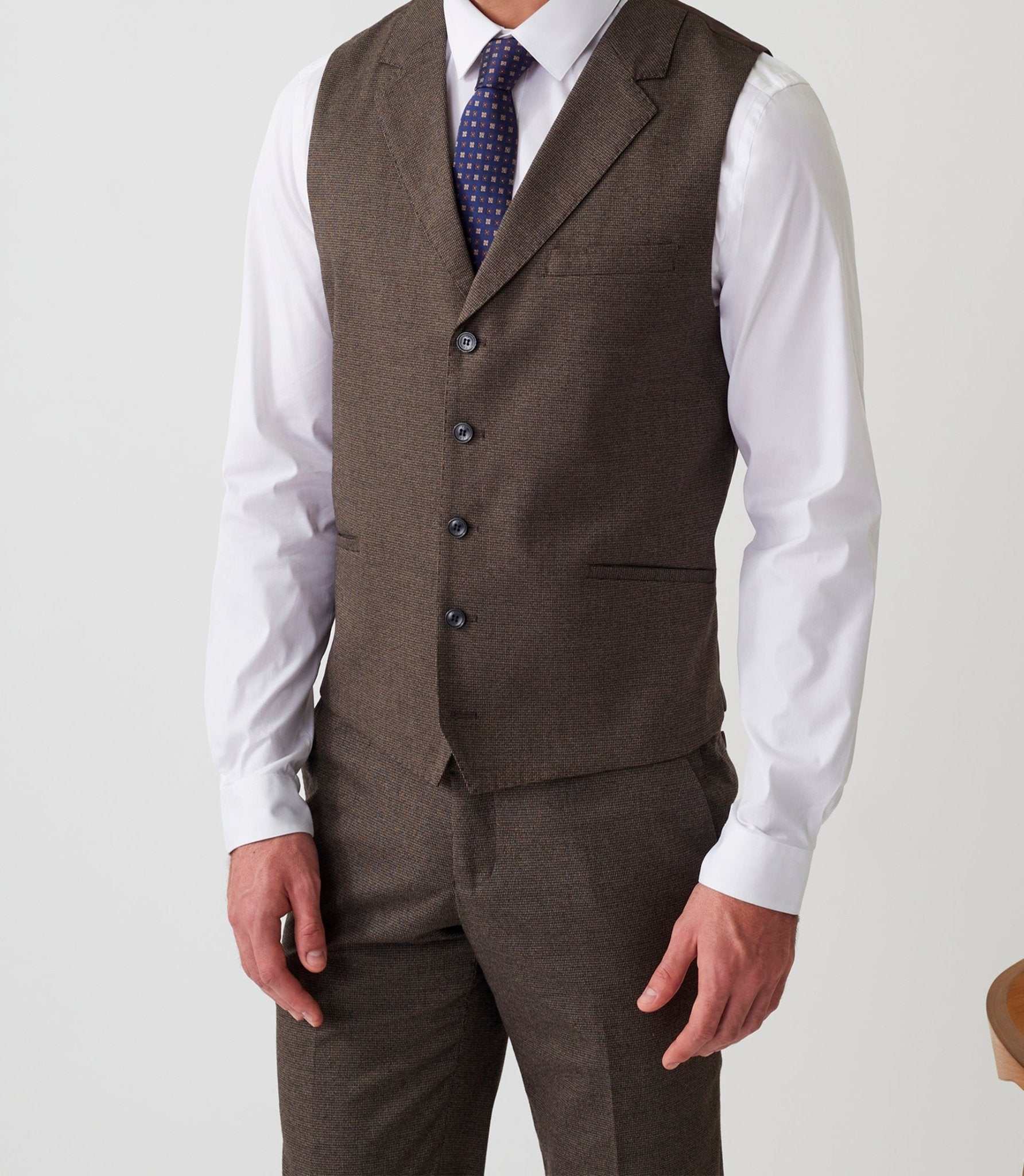 Gilet ville marron "Otetu" - Image 3