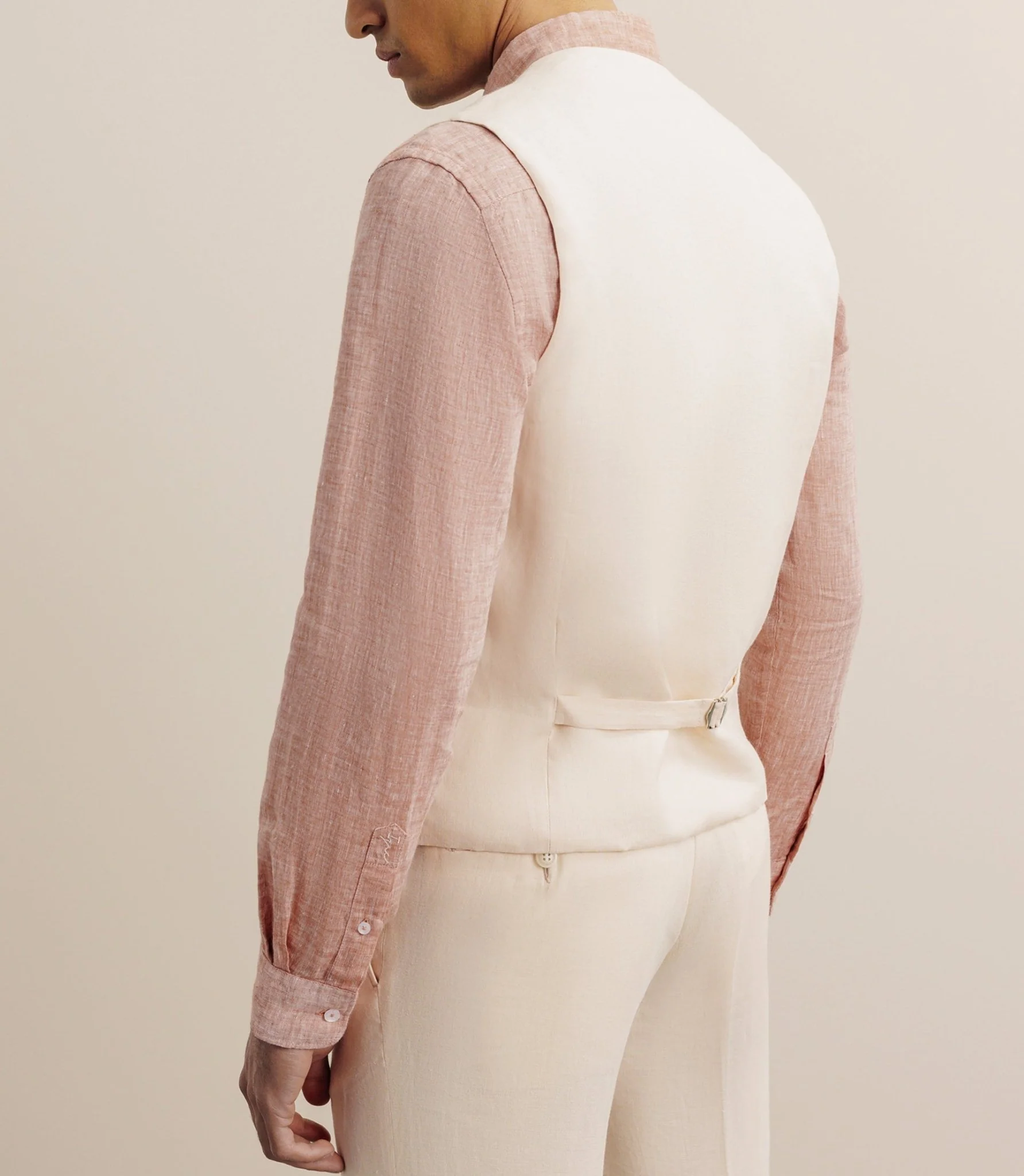 Gilet 100% lin pêche - Image 3