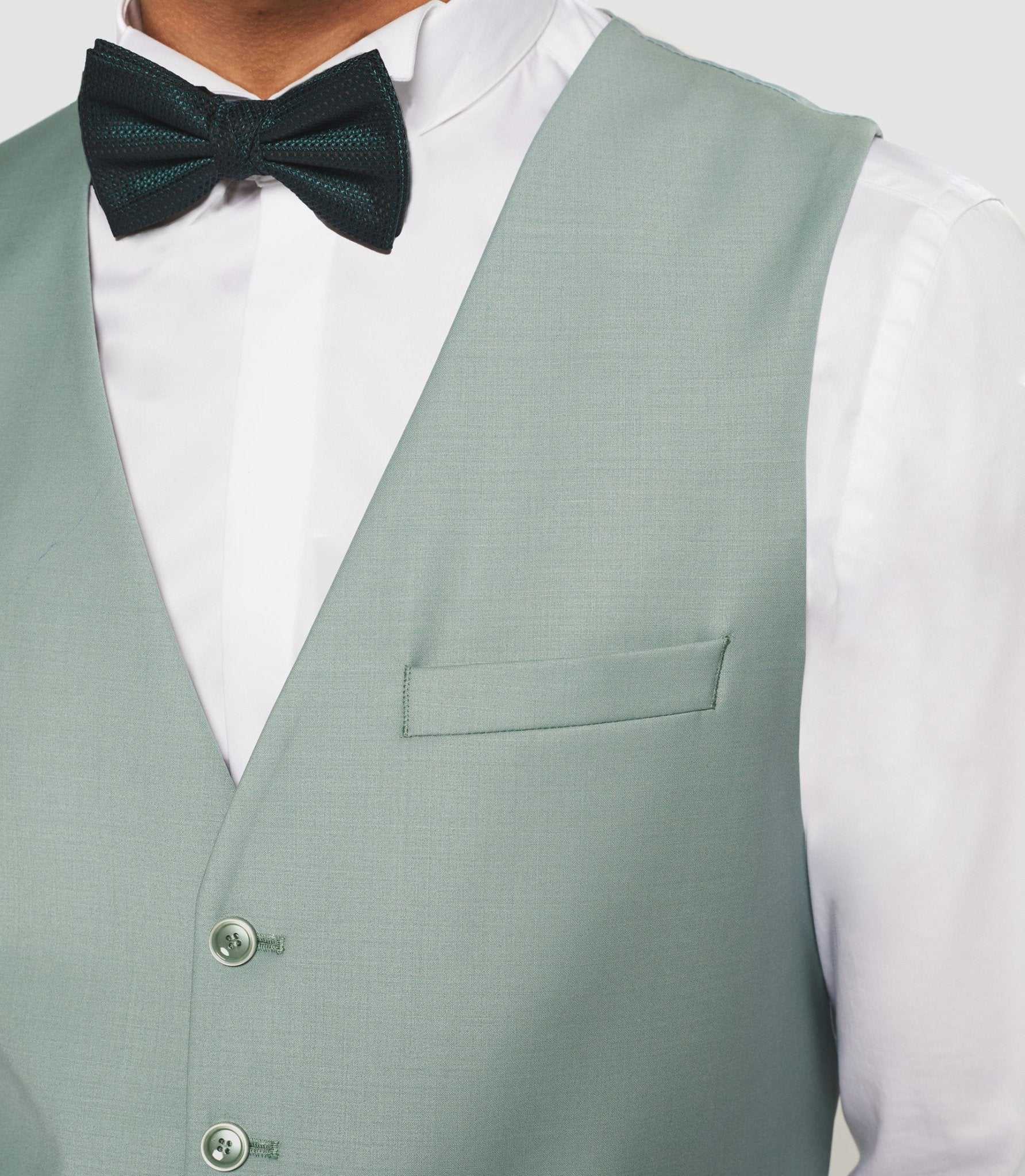 Gilet de costume vert nil "Jfavori" - Image 2