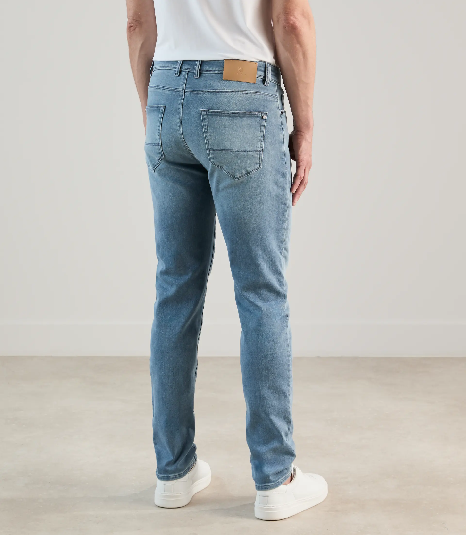 Jean 5 poches stretch bleach - Image 4
