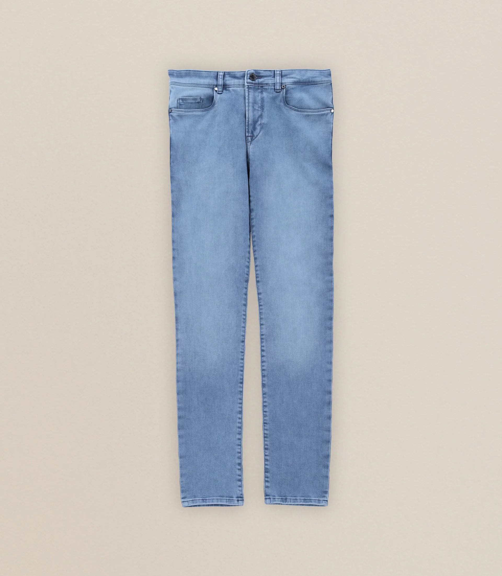 Jean coupe slim bleached