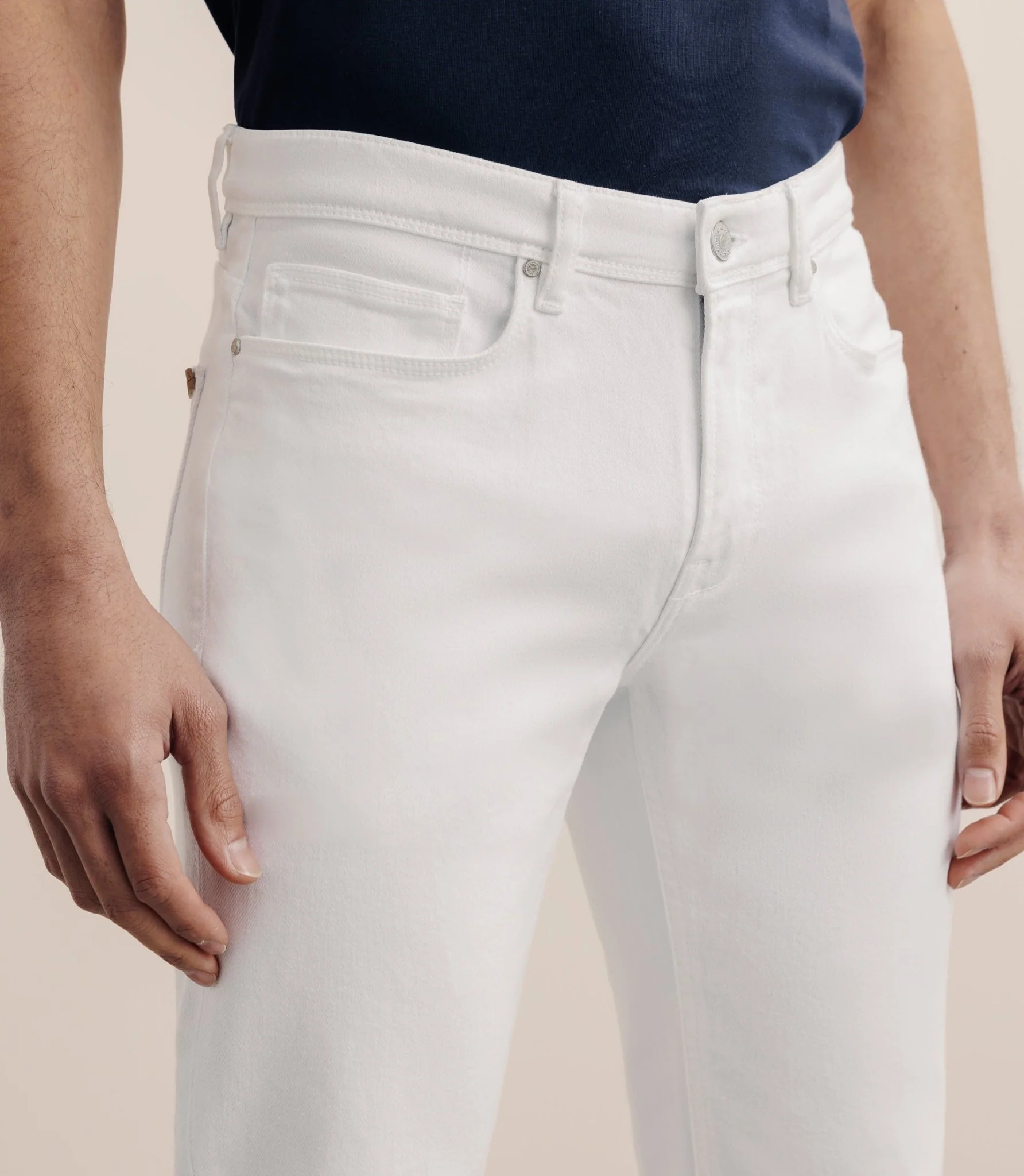 Jean droit blanc - Image 2