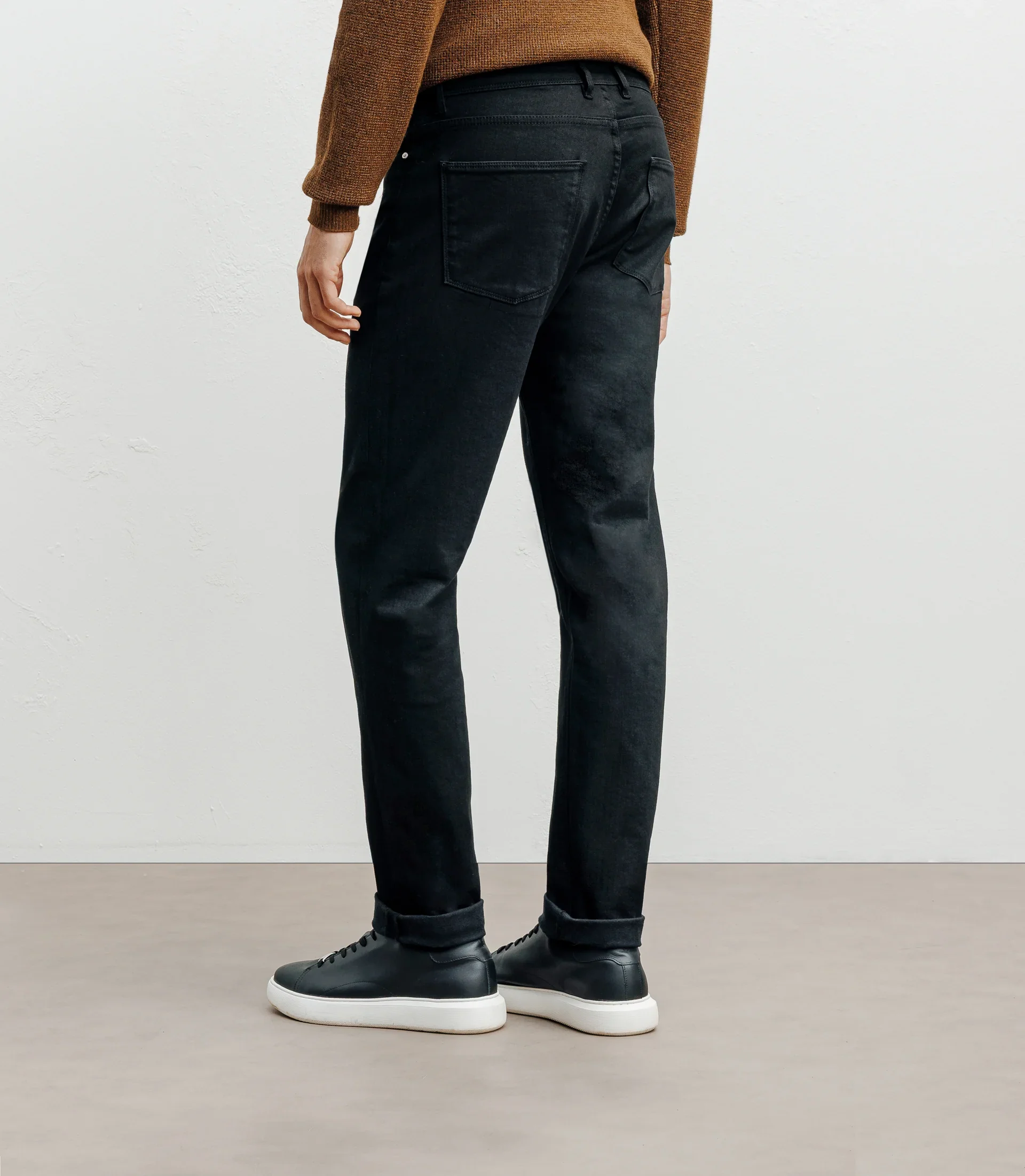 Jean droit noir - Image 4