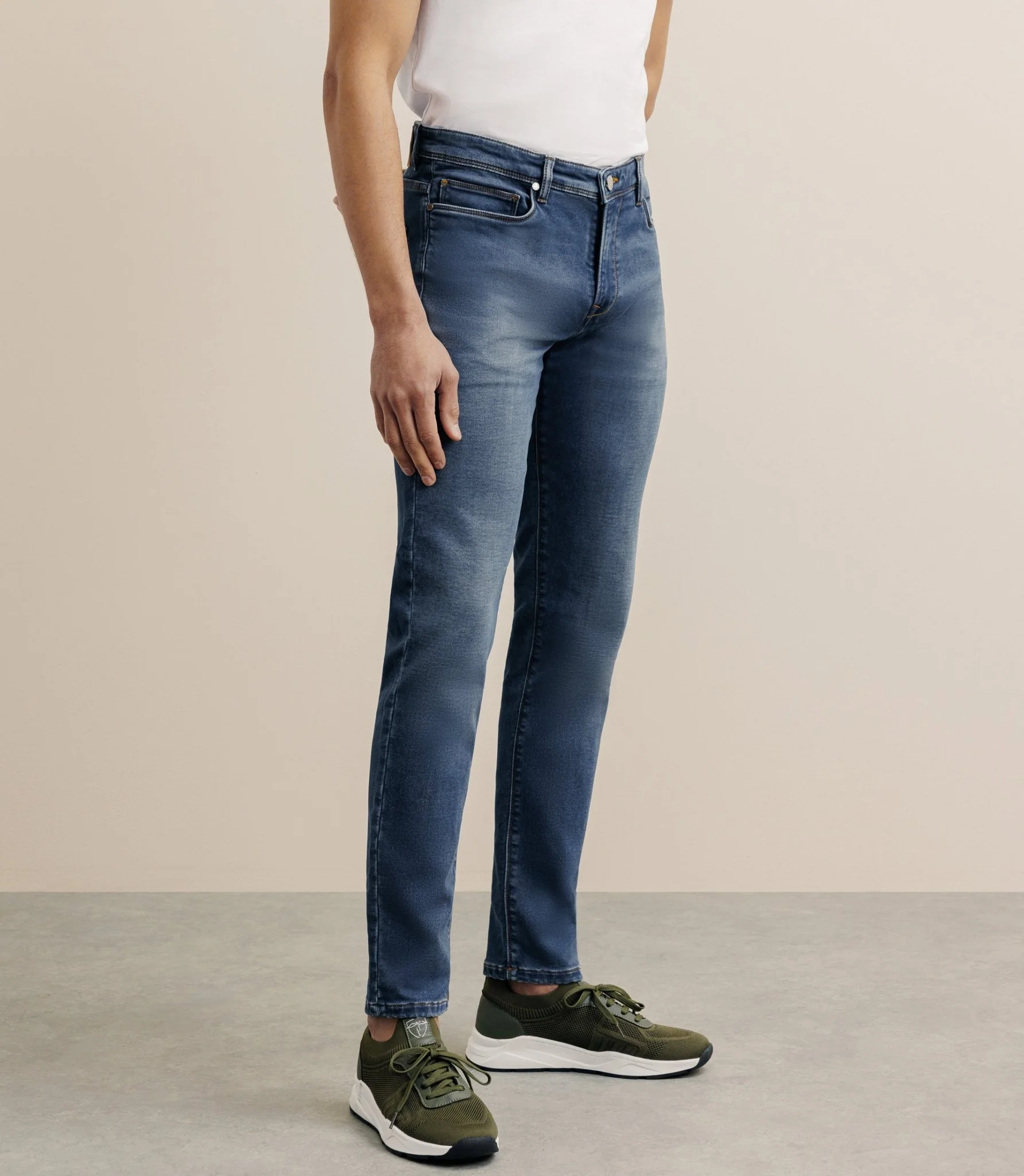 Jean slim bleu moyen
