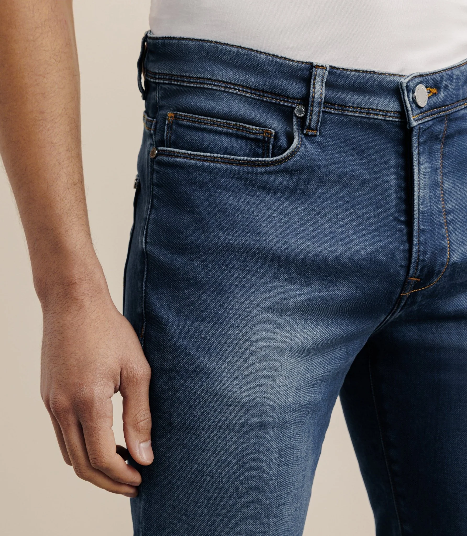 Jean slim bleu moyen - Image 2